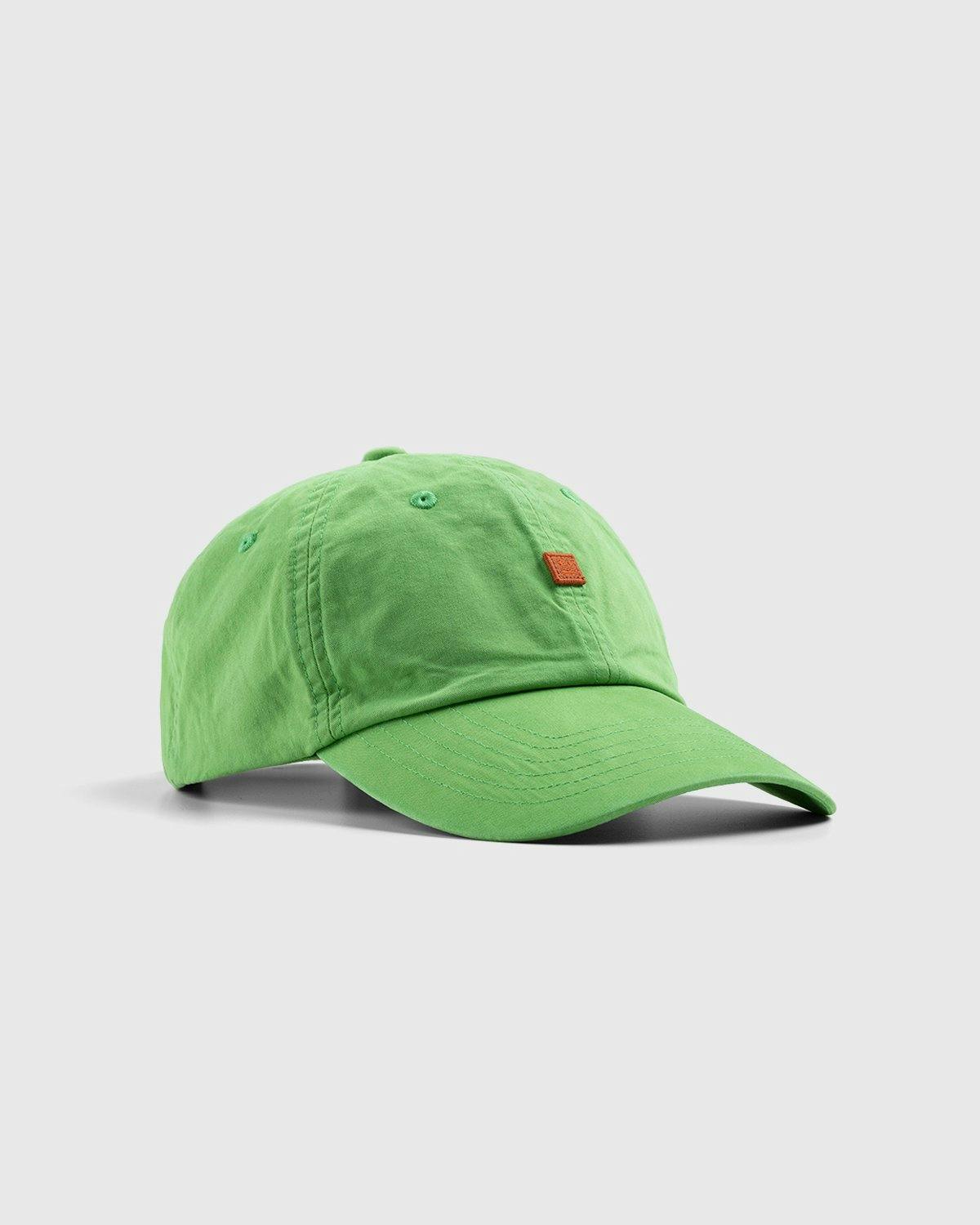 Acne Studios - 6-Panel Baseball Cap Green - Accessories - Green - Image 1