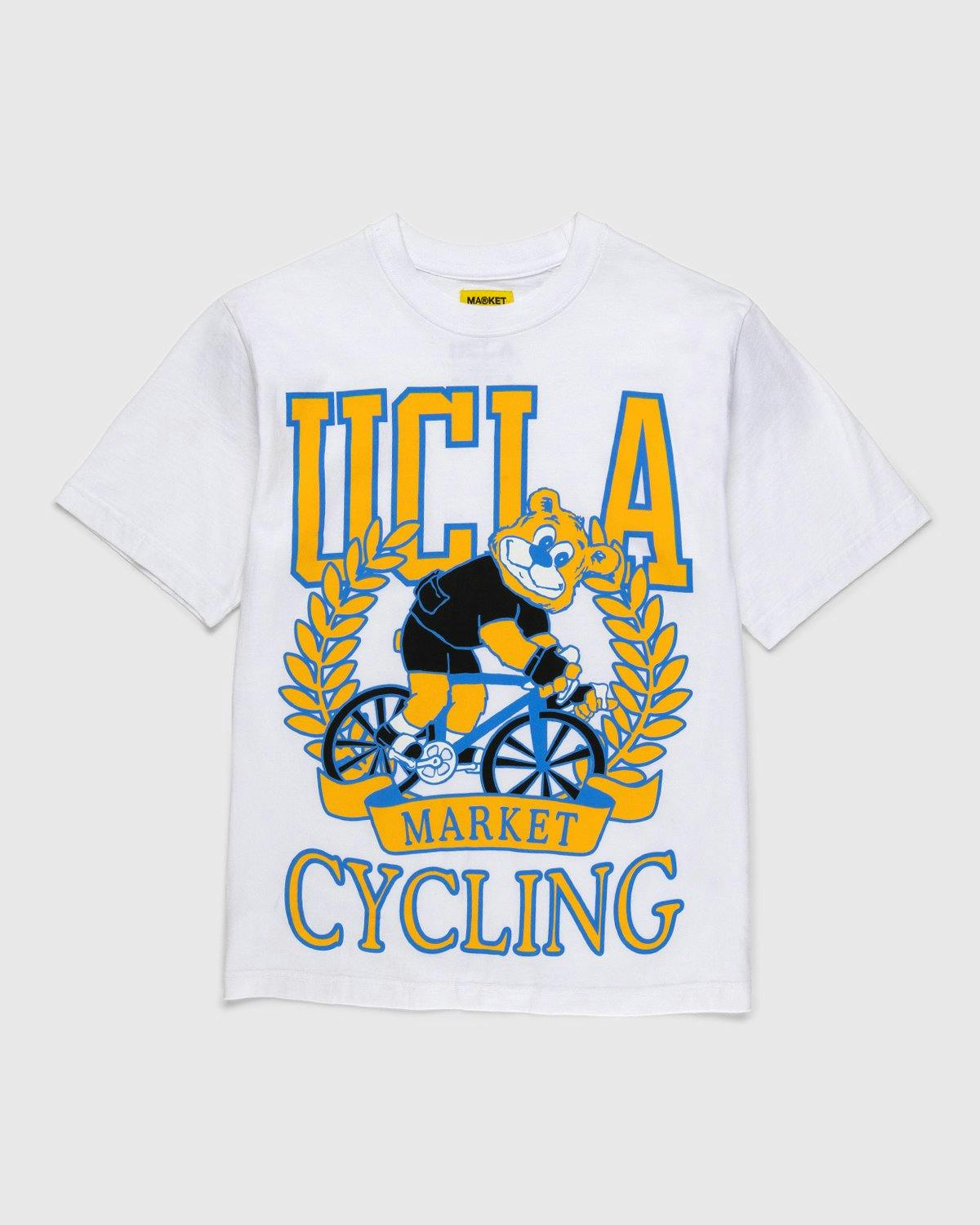 Market x UCLA x Highsnobiety - HS Sports Bruin T-Shirt White - Clothing - White - Image 1