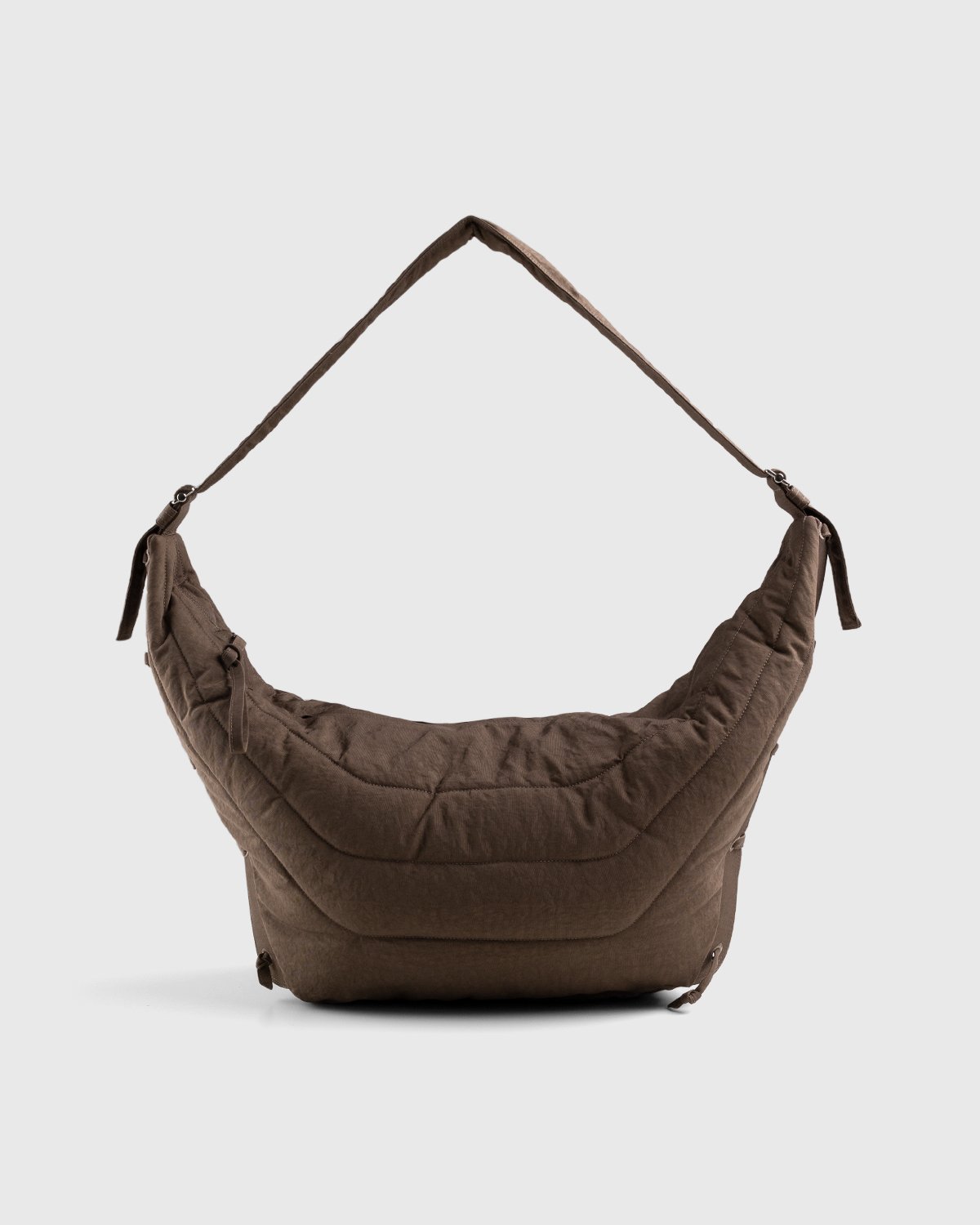 Lemaire - Soft Crossbody Bag Earth Brown - Accessories - Brown - Image 1