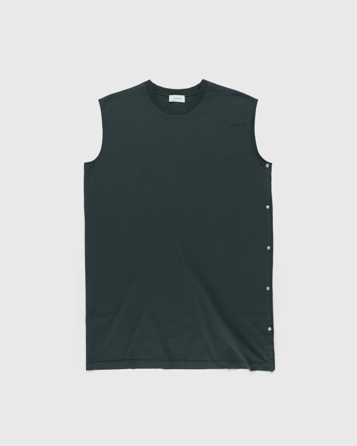 Lemaire - Sleeveless Tunic Charcoal - Clothing - Black - Image 1