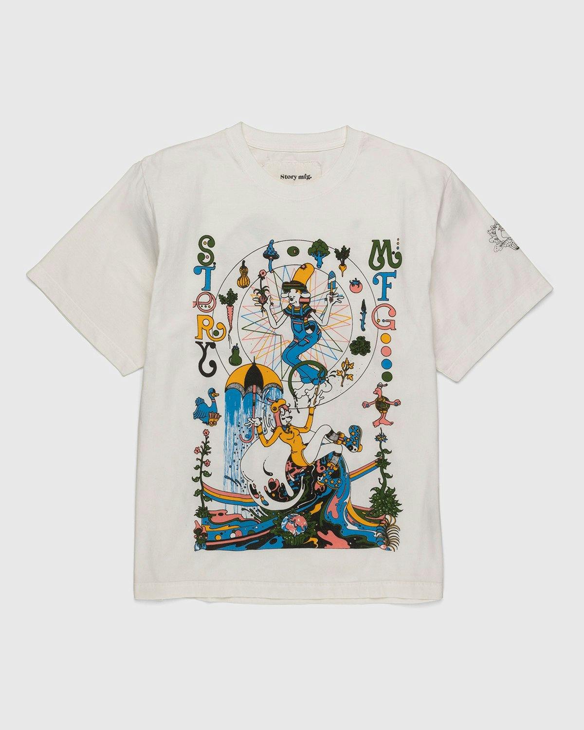 Story mfg. - Grateful Tee Garden Beige - Clothing - Beige - Image 1