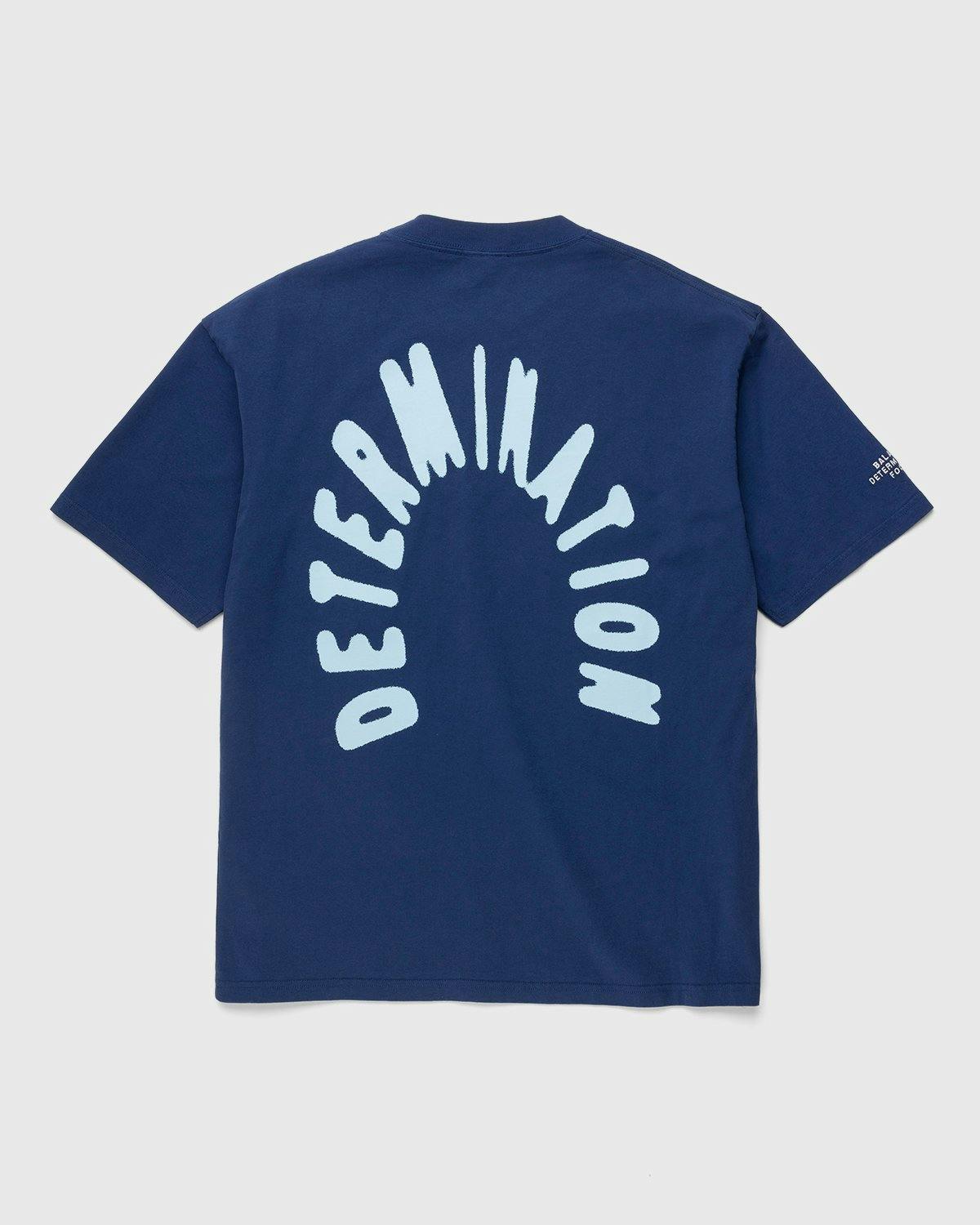 Highsnobiety - HS Sports Determination T-Shirt Navy - Clothing - Blue - Image 1