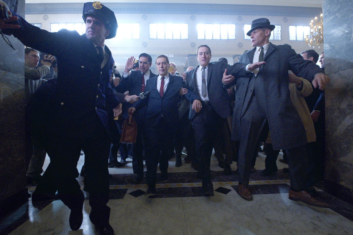 the irishman film first images Joe Pesci martin scorsese