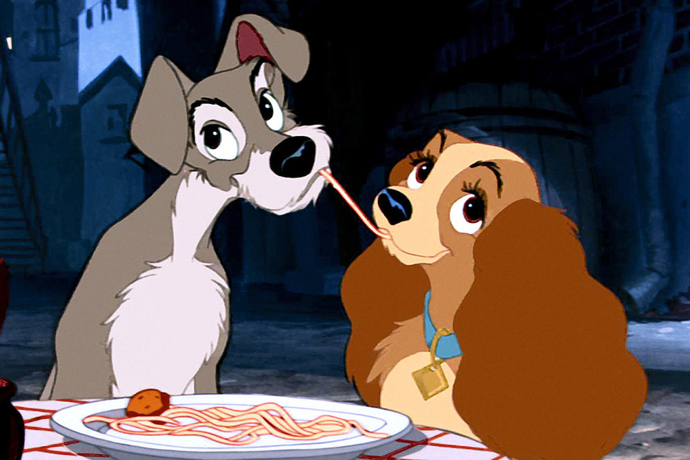 lady and the tramp live action film Justin Theroux disney tessa thompson