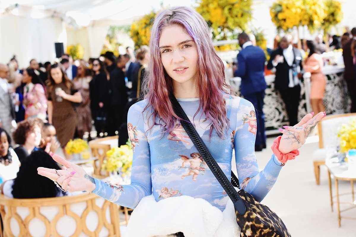 Grimes at the 2019 Roc Nation Brunch