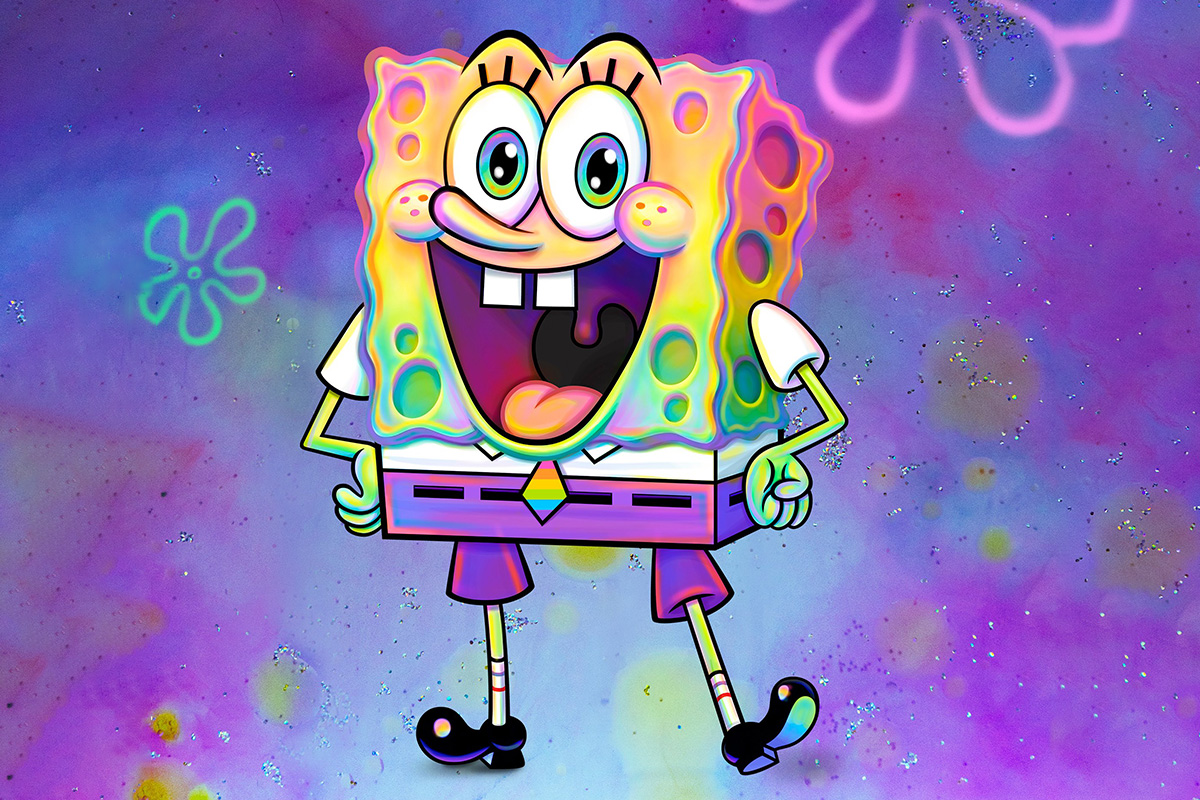 spongebob for pride