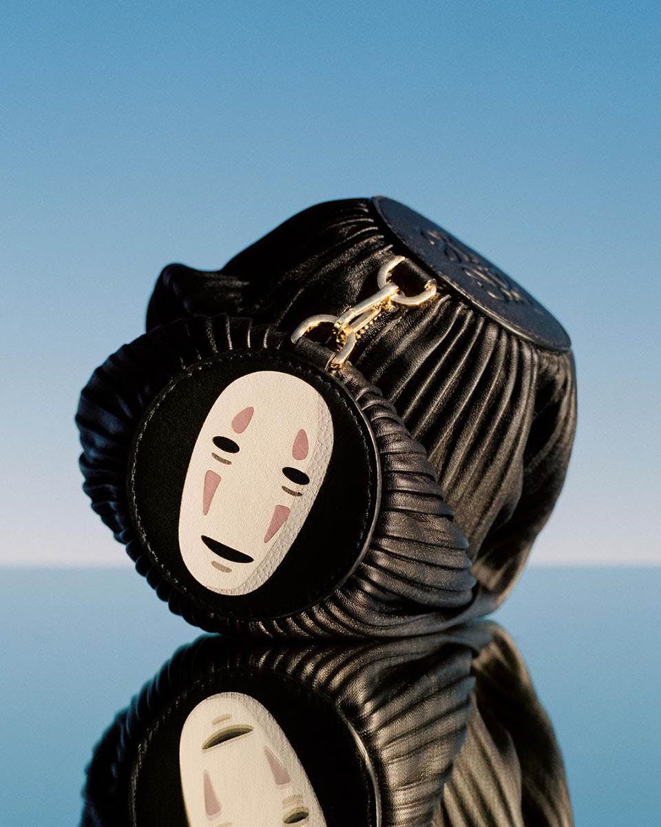 loewe spirited away studio ghibli collab collection release date info buy price list drop date bag shirt hoodie no face chihiro web store buy online