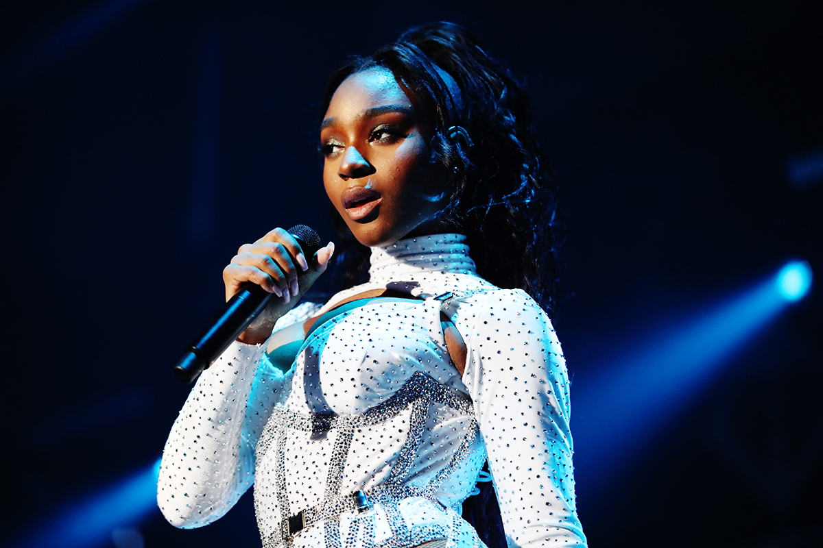Normani performing