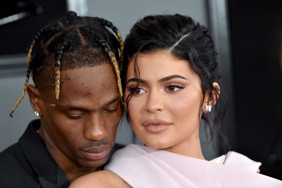 Kylie Jenner, Travis Scott Sit Courtside at Houston Rockets Game: Pics!