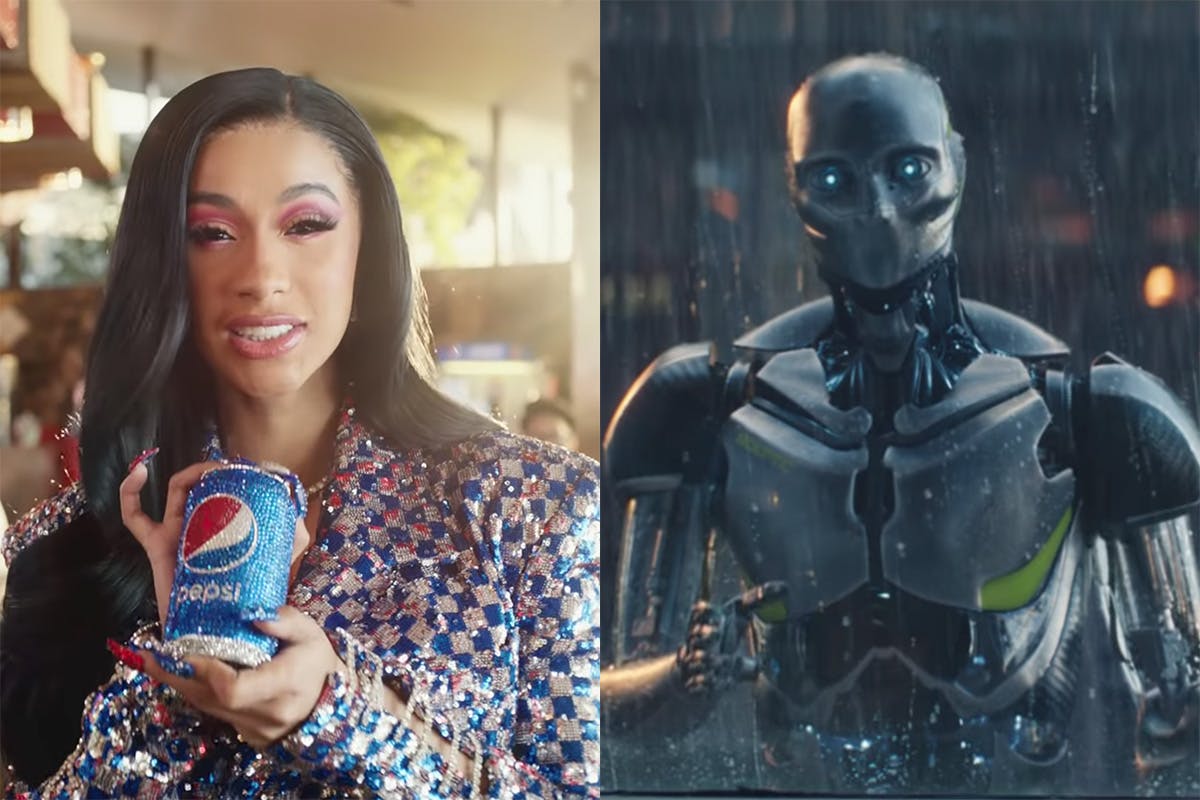 super bowl liii commercials Cardi B coca cola pepsi