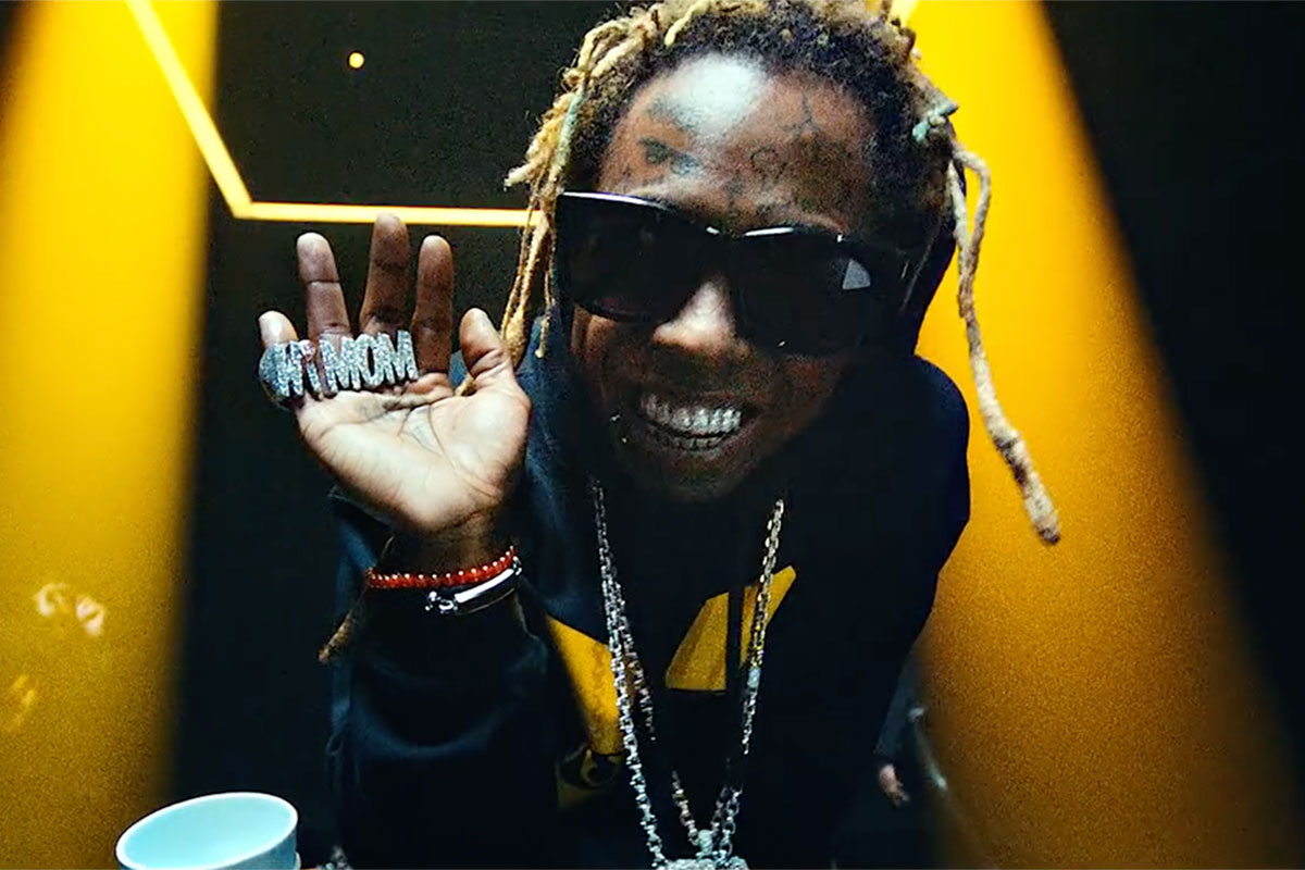 Lil Wayne in "Mama Mia" video