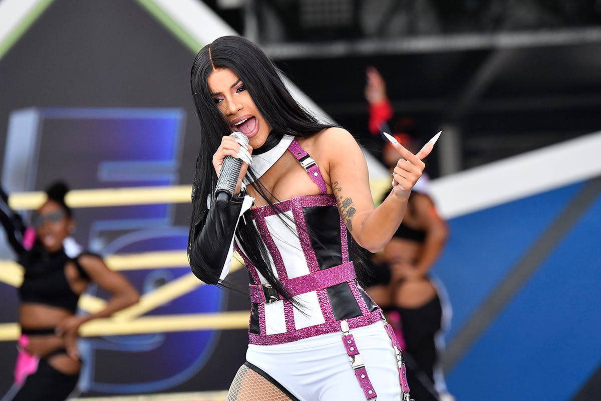 Cardi B performs onstage during Universal Pictures Presents The Road To F9 Concert