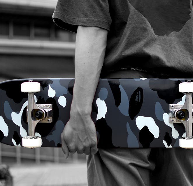 bape city camo skate decks A Bathing Ape