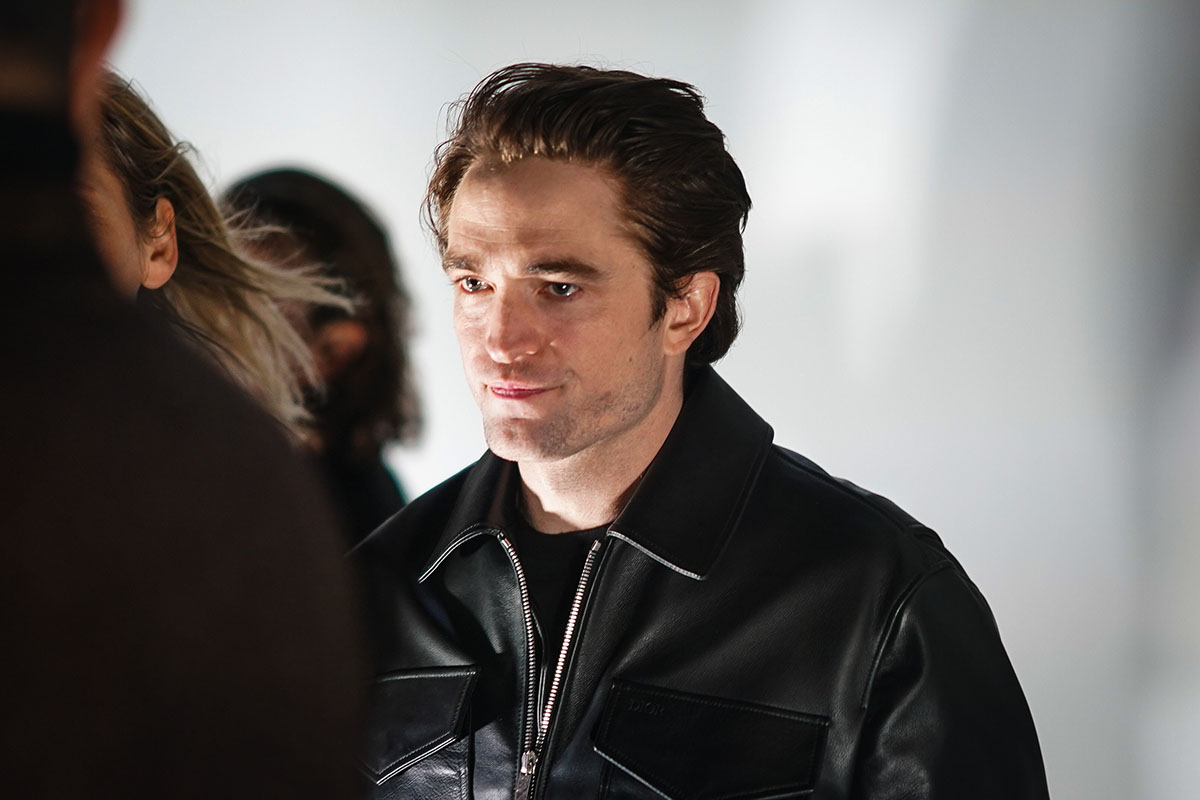Robert Pattinson attends the Dior show, during Paris Fashion Week