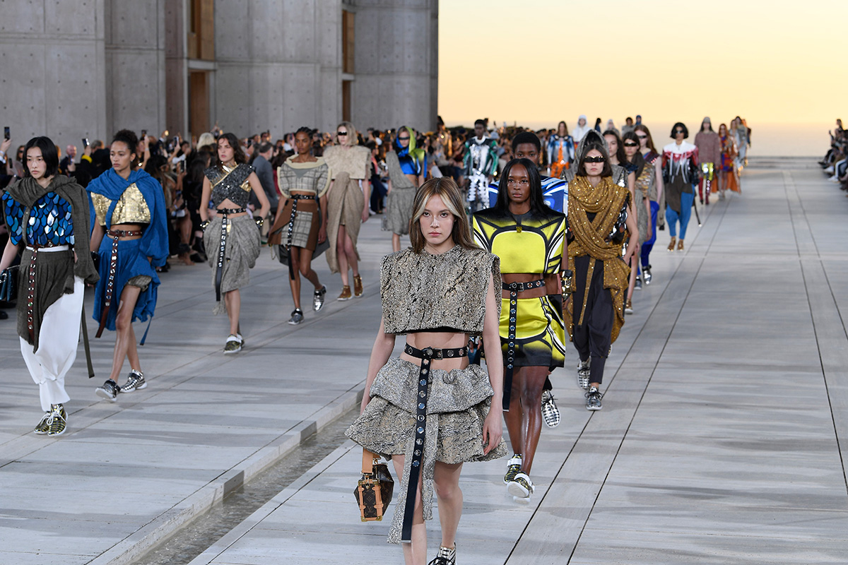 Louis Vuitton Women's Cruise 2022 Shows Optimism and Joyful Colors