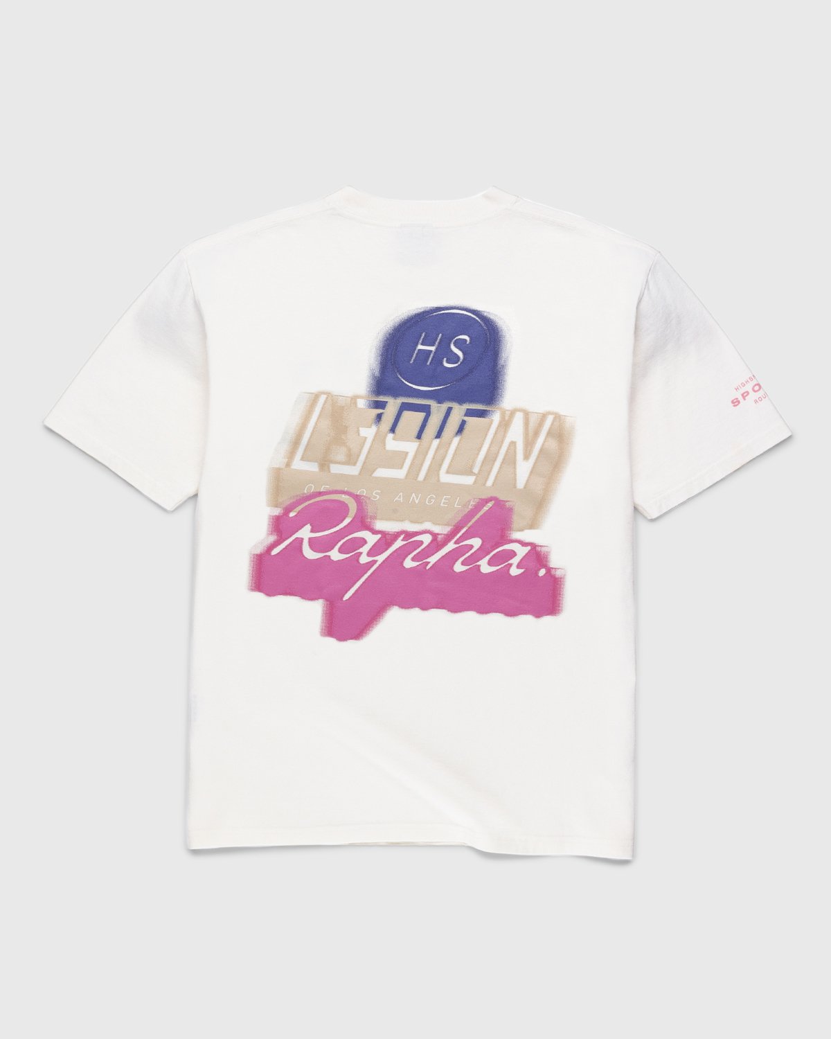 Rapha x L39ION of LA x Highsnobiety - HS Sports T-Shirt White - Clothing - White - Image 1