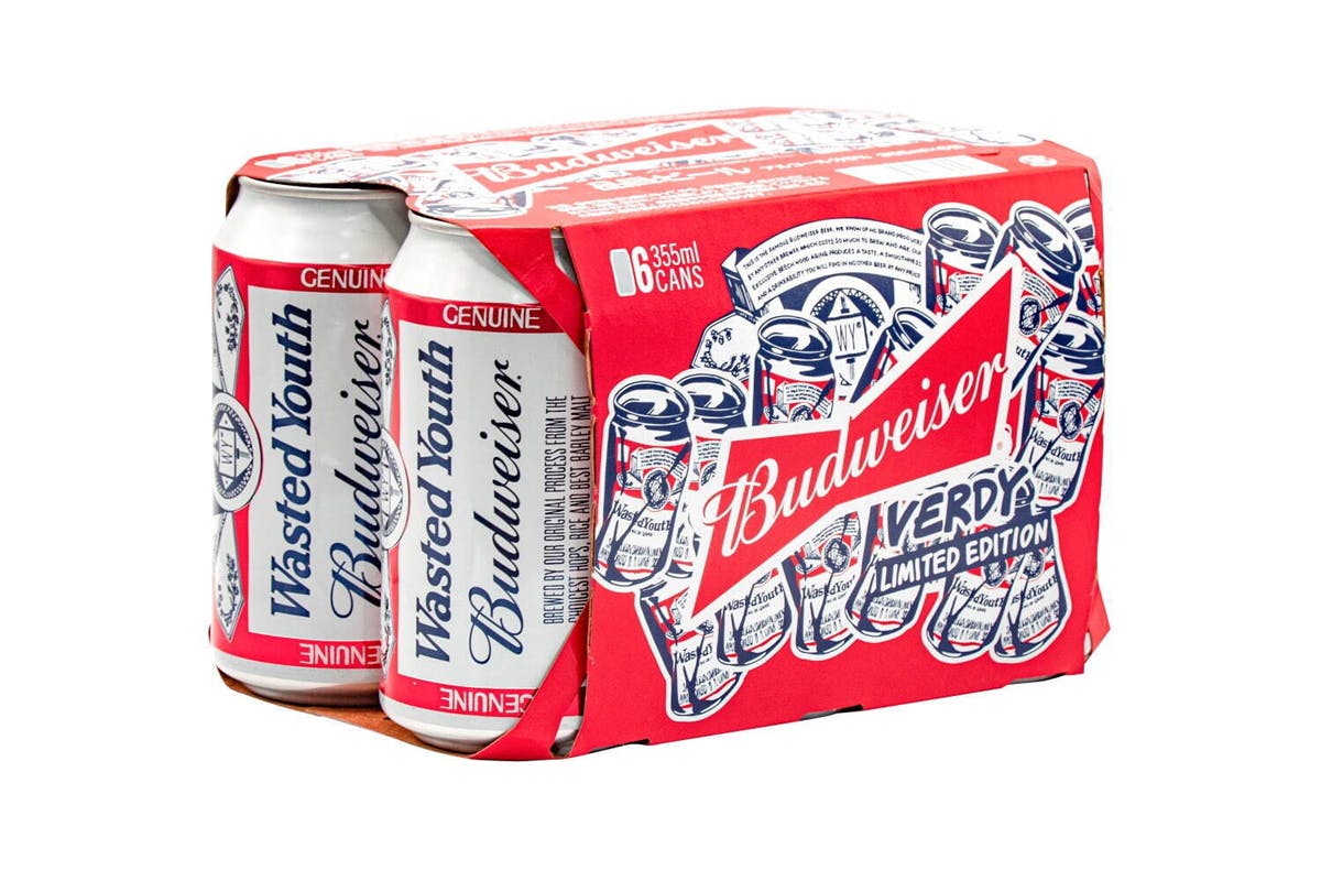 VERDY's Wasted Youth & Budweiser Drop Limited Edition Beer Collab