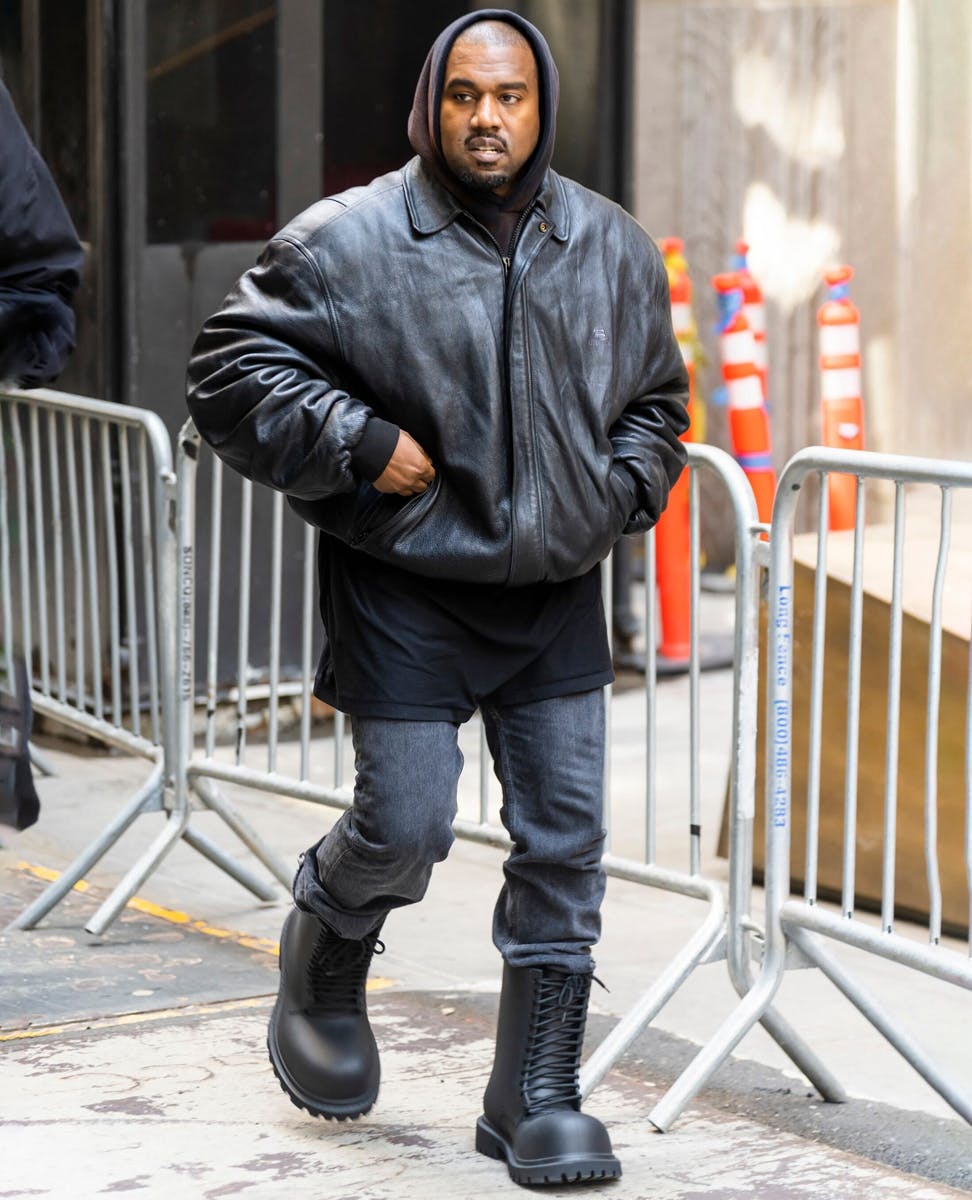 Almost Brand New Balenciaga Leather Boots BALENCIAGA New Wader leather knee boots | NET-A-PORTER main image 2