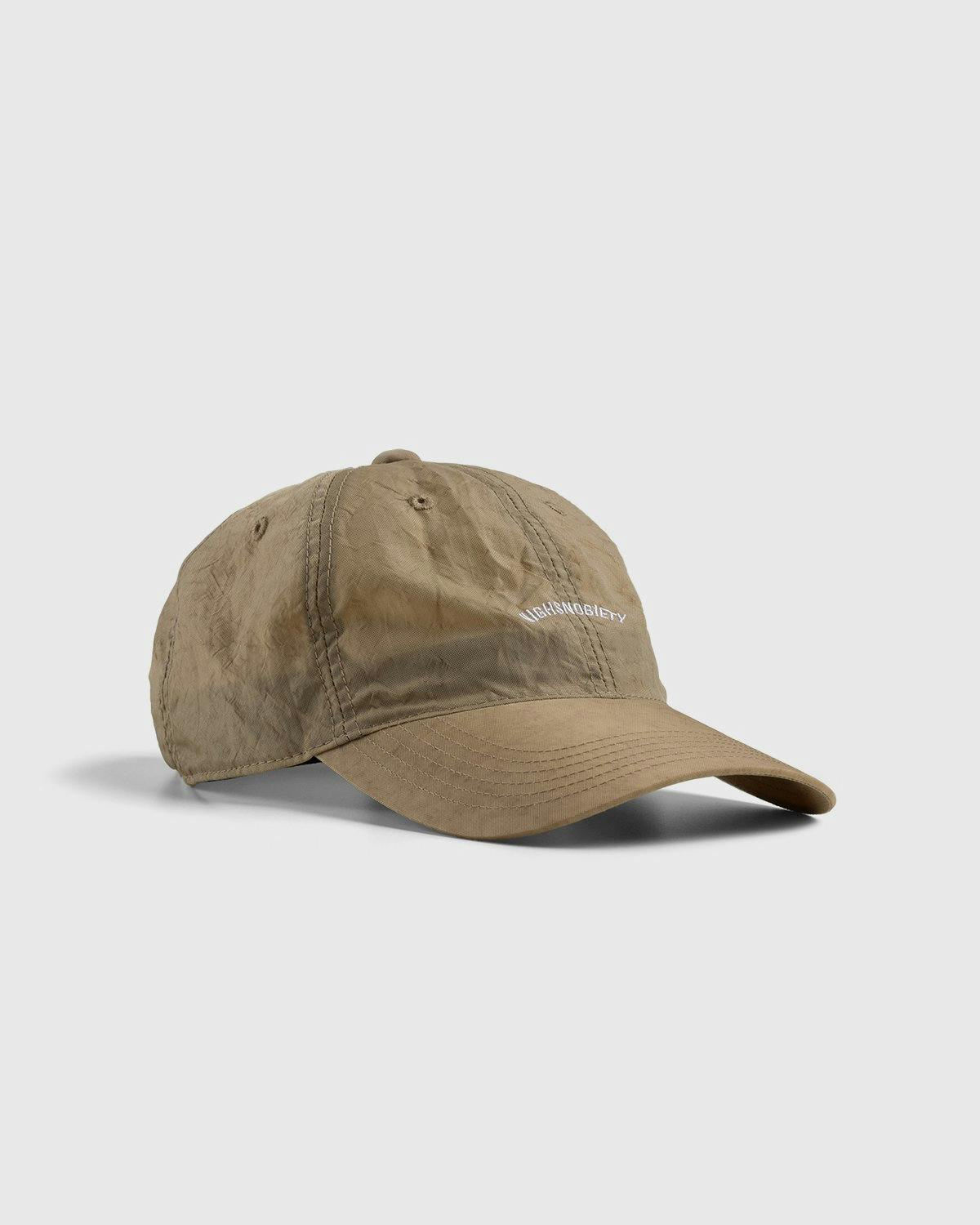 Highsnobiety - Stonewashed Nylon Ball Cap Sand - Accessories - Yellow - Image 1