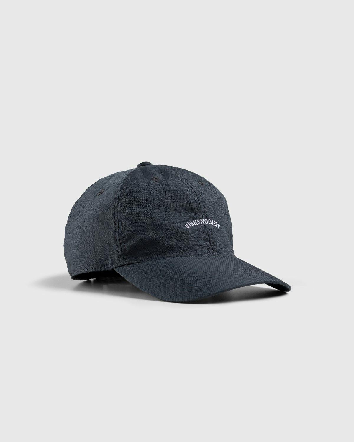 Highsnobiety - Stonewashed Nylon Ball Cap Grey - Accessories - Grey - Image 1