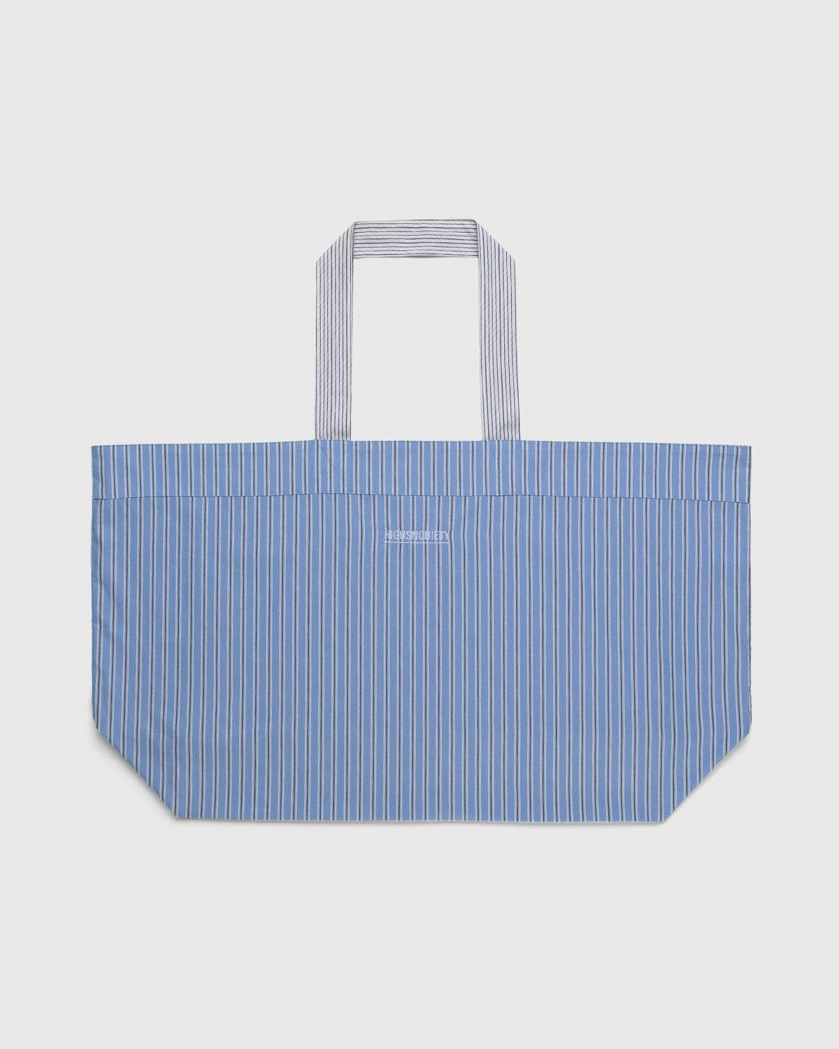 Highsnobiety - Shirting Laundry Bag Blue - Accessories - Blue - Image 1