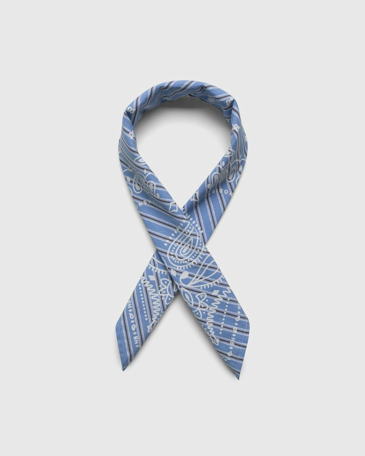 Highsnobiety - Shirting Bandana Blue - Accessories - Blue - Image 1