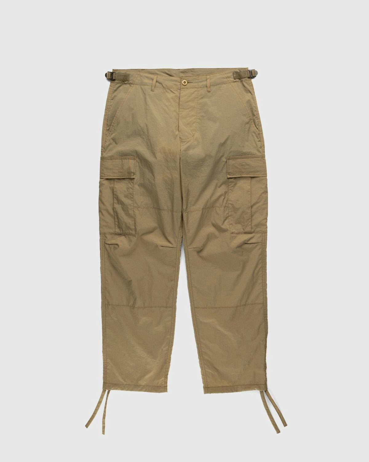 Highsnobiety - Water-Resistant Ripstop Cargo Pants Beige - Clothing - Beige - Image 1
