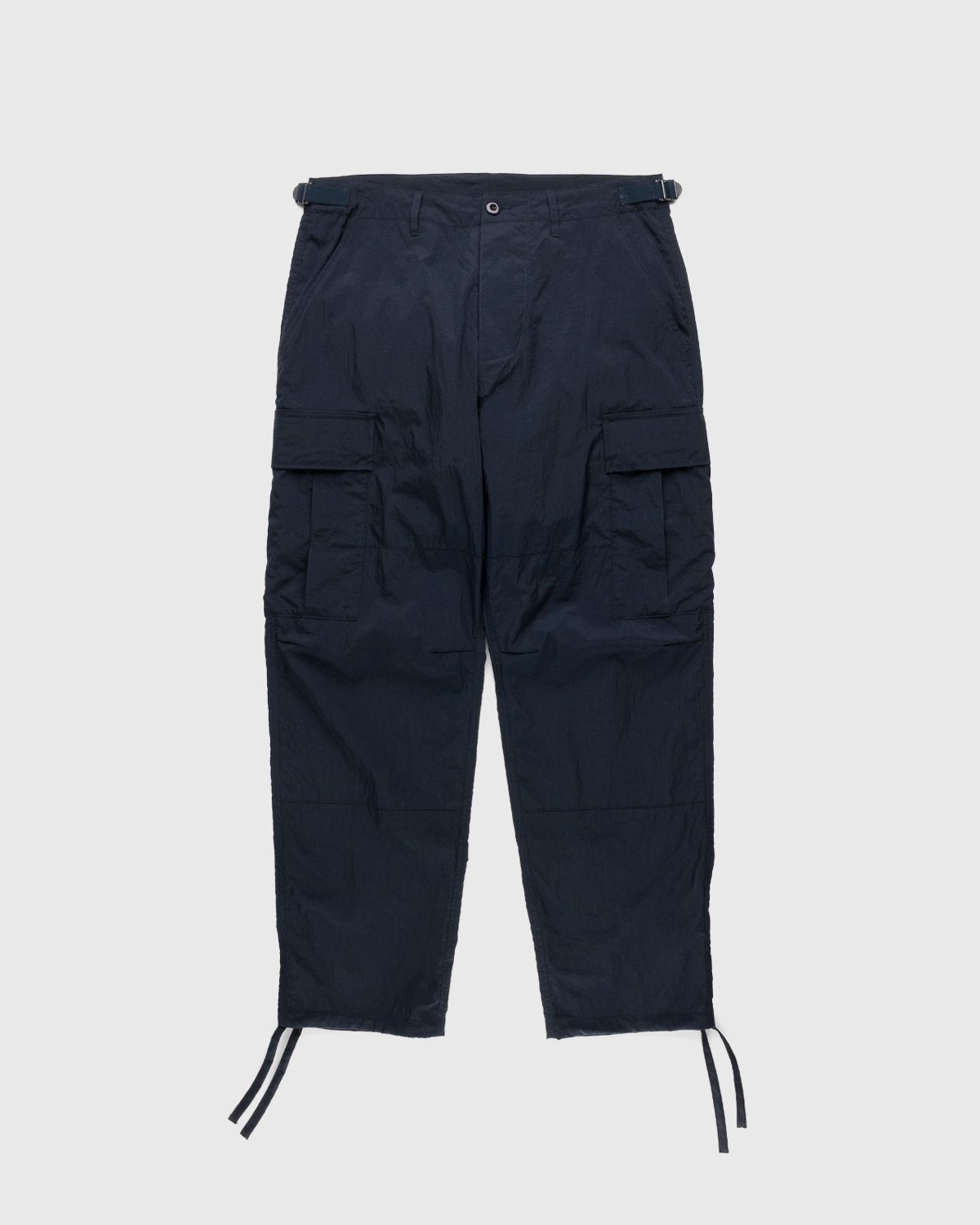 Highsnobiety - Water-Resistant Ripstop Cargo Pants Blue - Clothing - Blue - Image 1