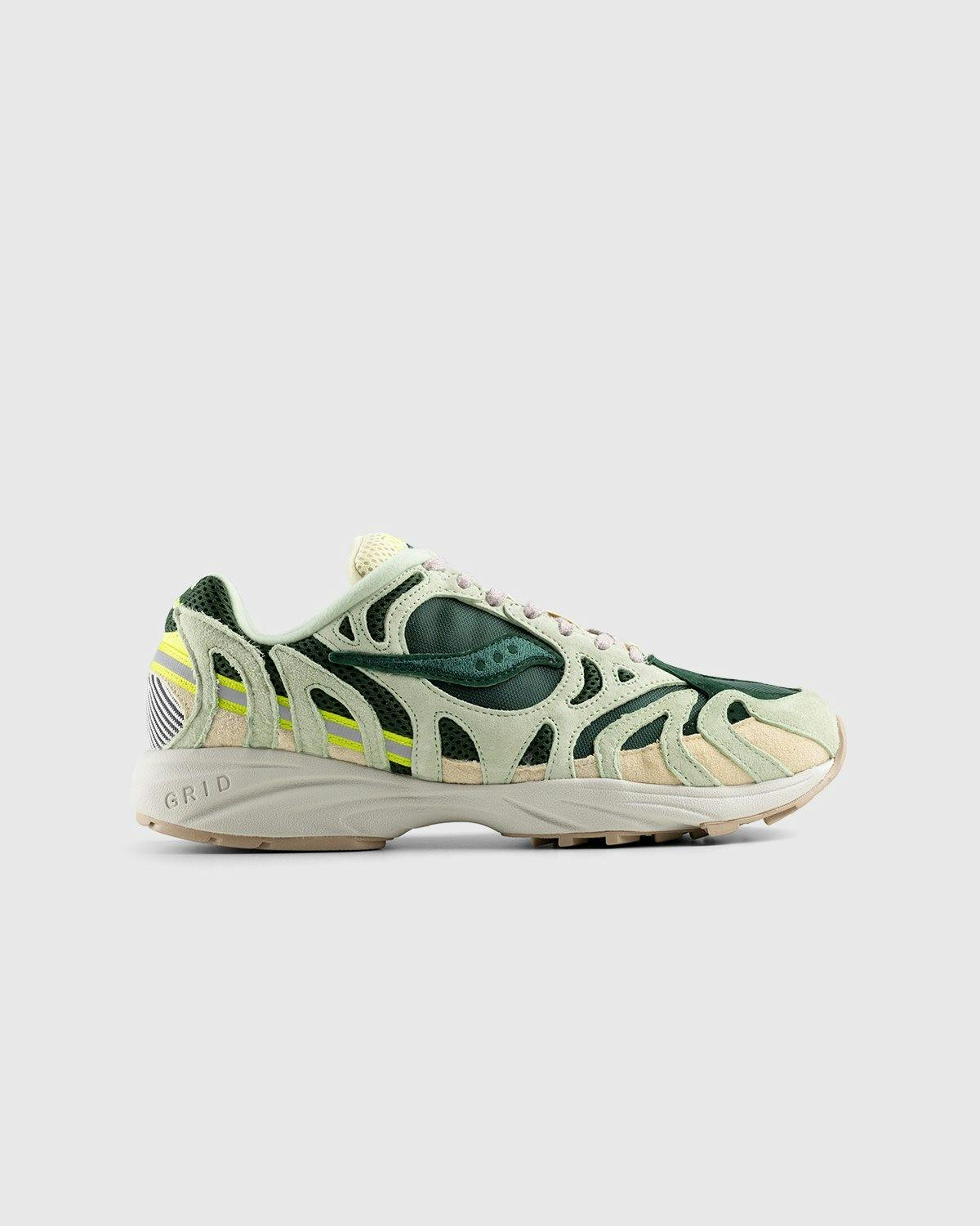 Saucony - Grid Azura 2000 Green - Footwear - Green - Image 1