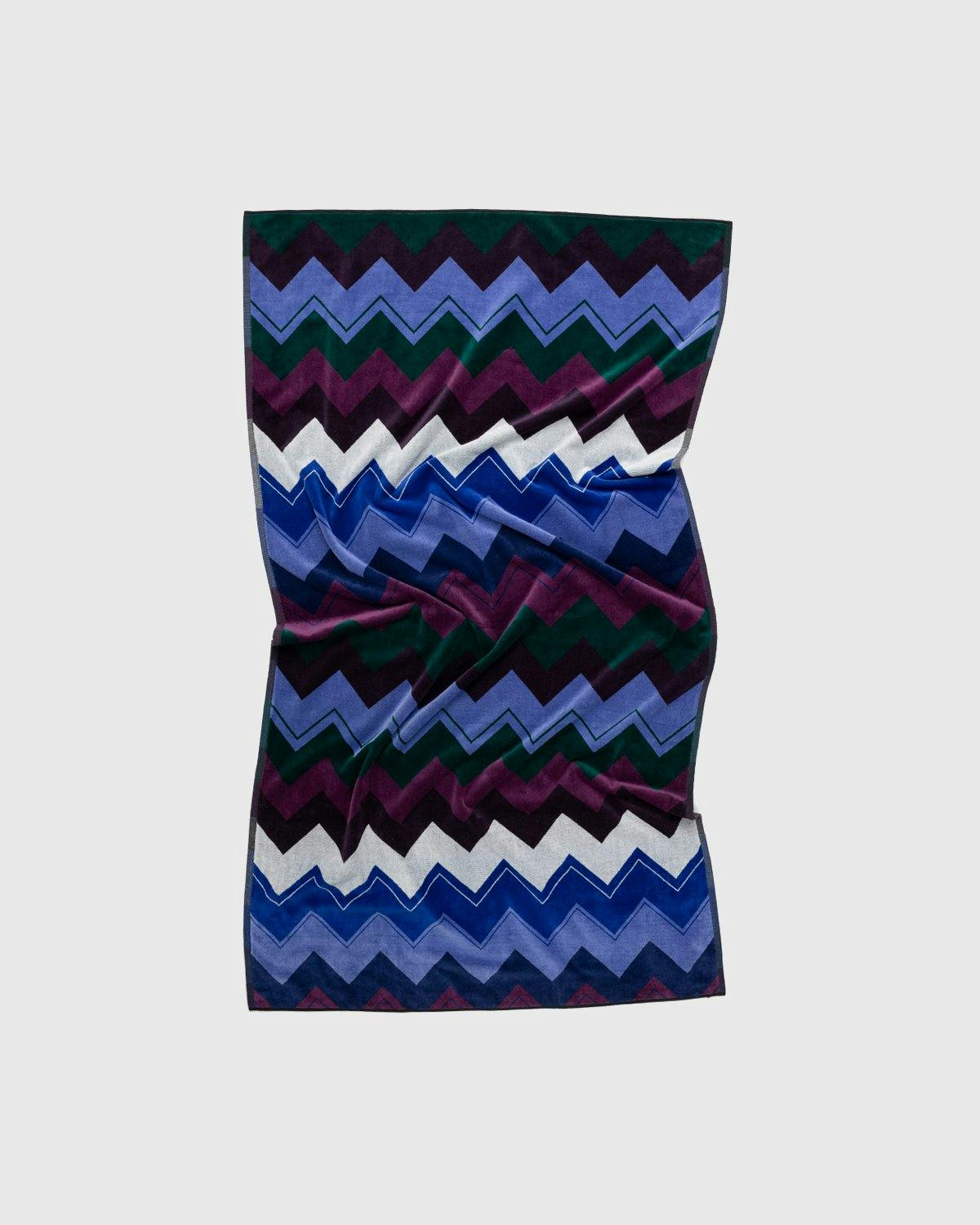 Missoni - Zig Zag Beach Towel Purple - Lifestyle - Purple - Image 1