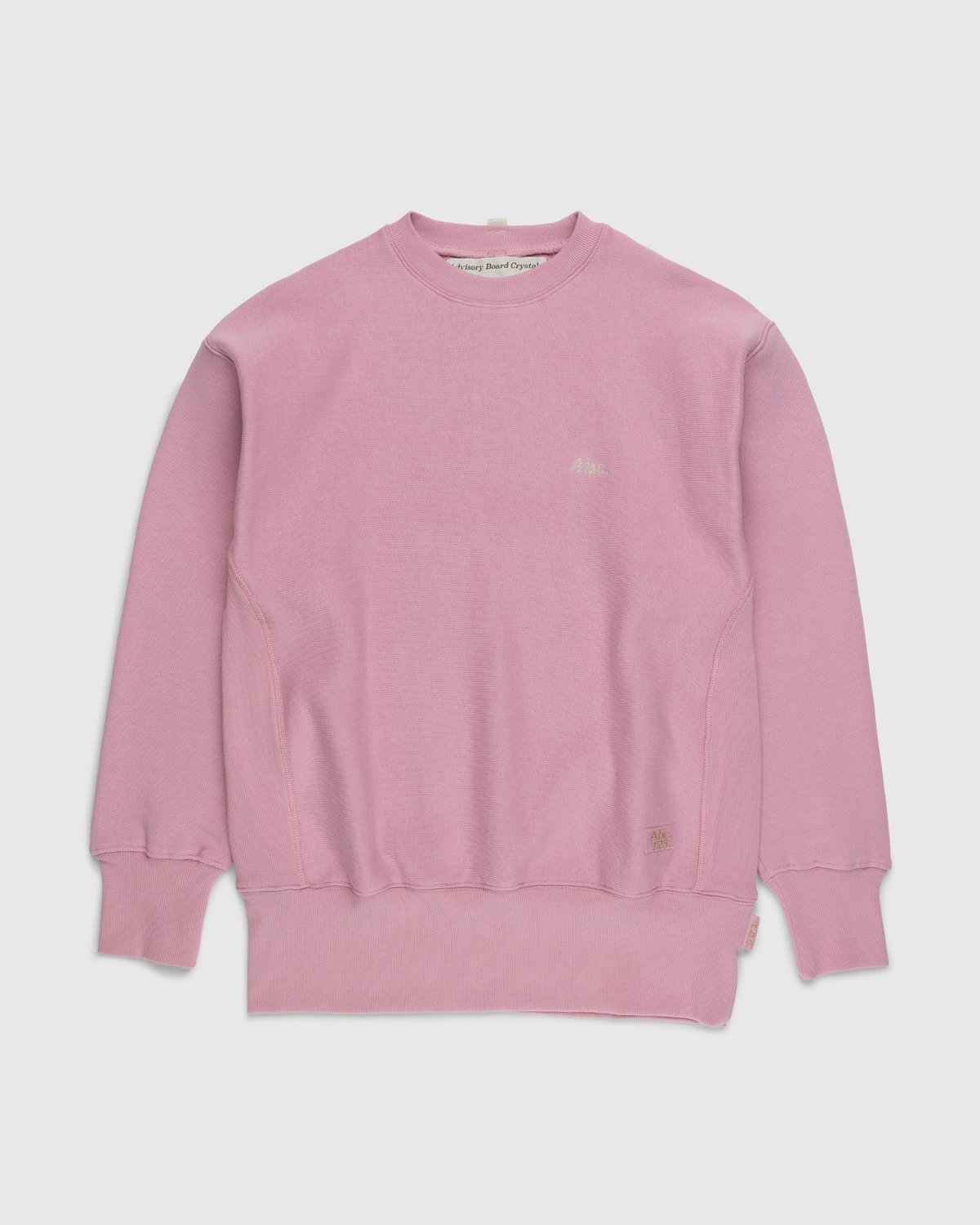 Abc. - French Terry Crewneck Sweatshirt Morganite - Clothing - Pink - Image 1