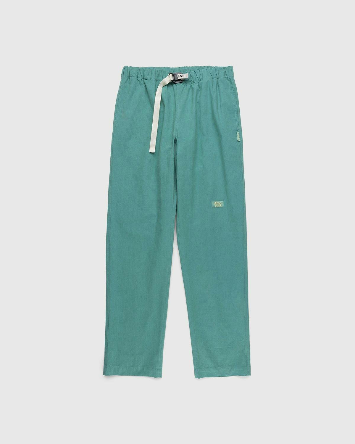 Abc. - Studio Work Pant Apatite - Clothing - Green - Image 1