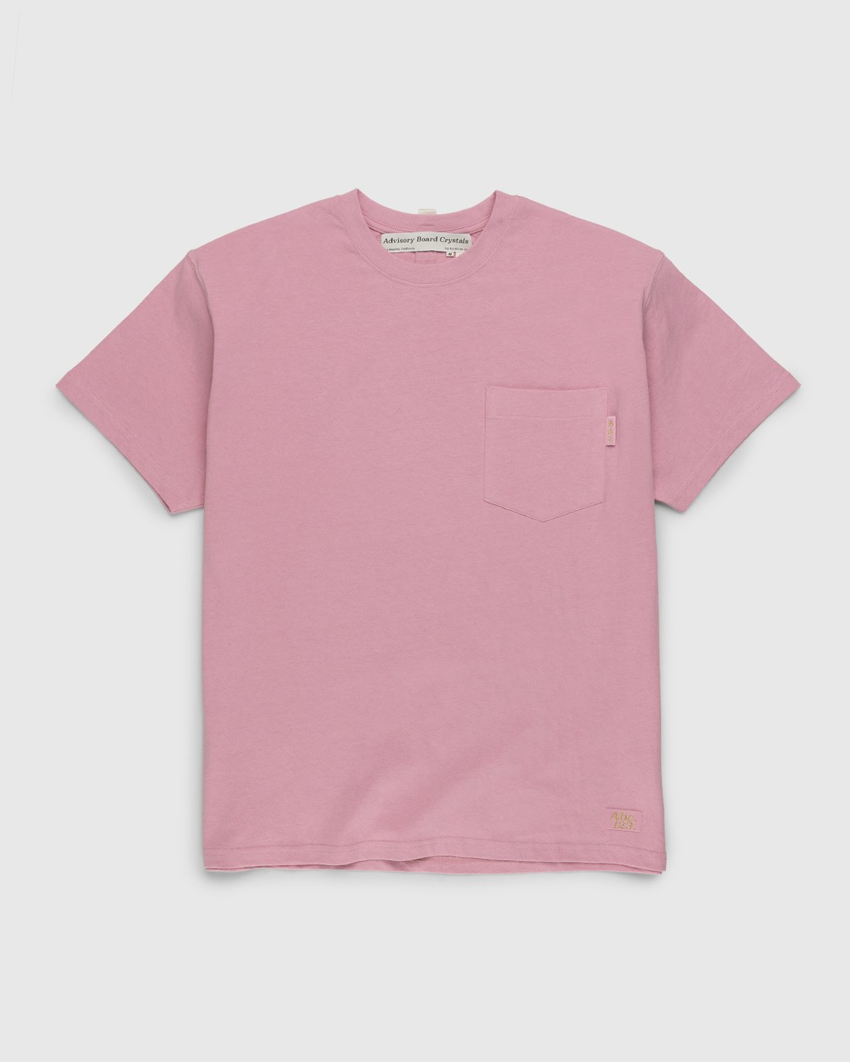 Abc. - Short-Sleeve Pocket Tee Morganite - Clothing - Pink - Image 1