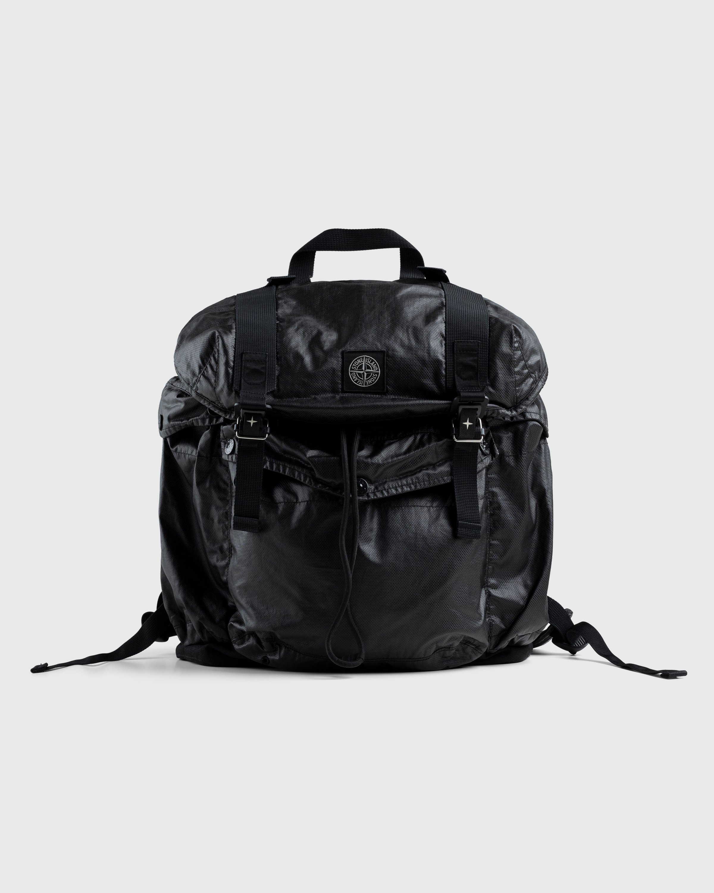 Stone Island - 90370 Dyed Backpack Black - Accessories - Black - Image 1
