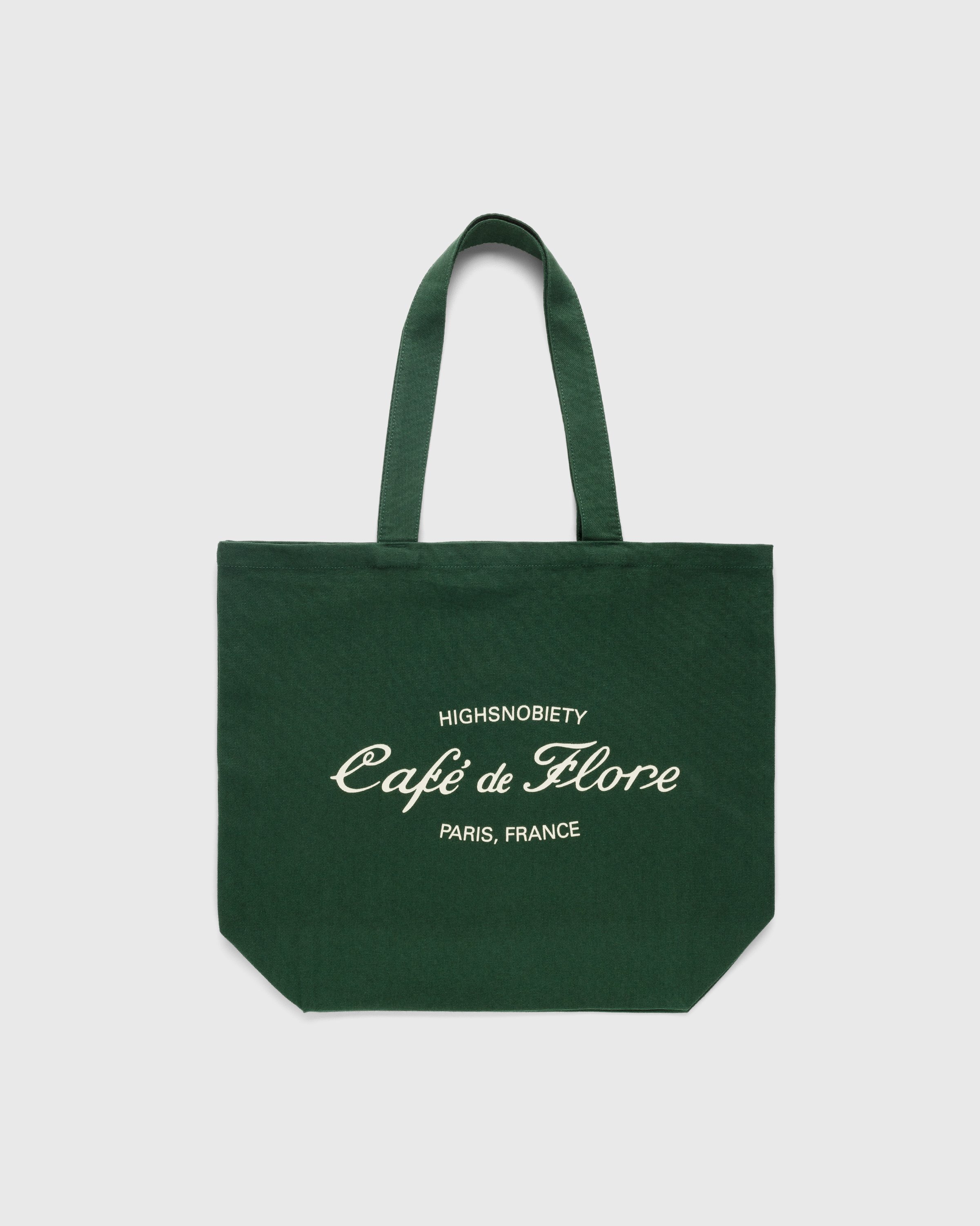 Café de Flore x Highsnobiety - Not In Paris 4 Rendez-vous Au Tote Bag Green - Accessories - Green - Image 1