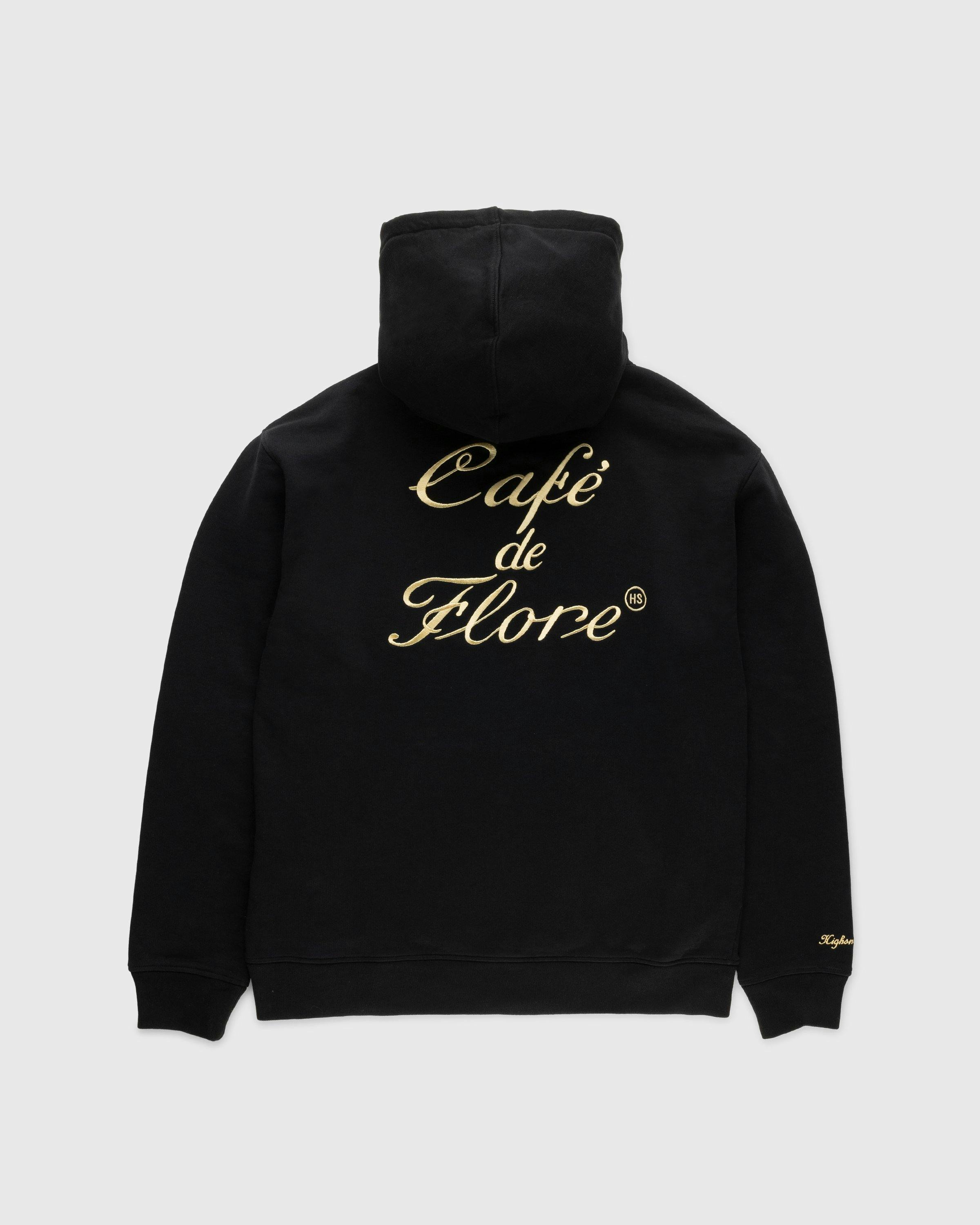 Café de Flore x Highsnobiety - Not In Paris 4 Rendez-vous Au Hoodie Black - Sweats - Black - Image 1