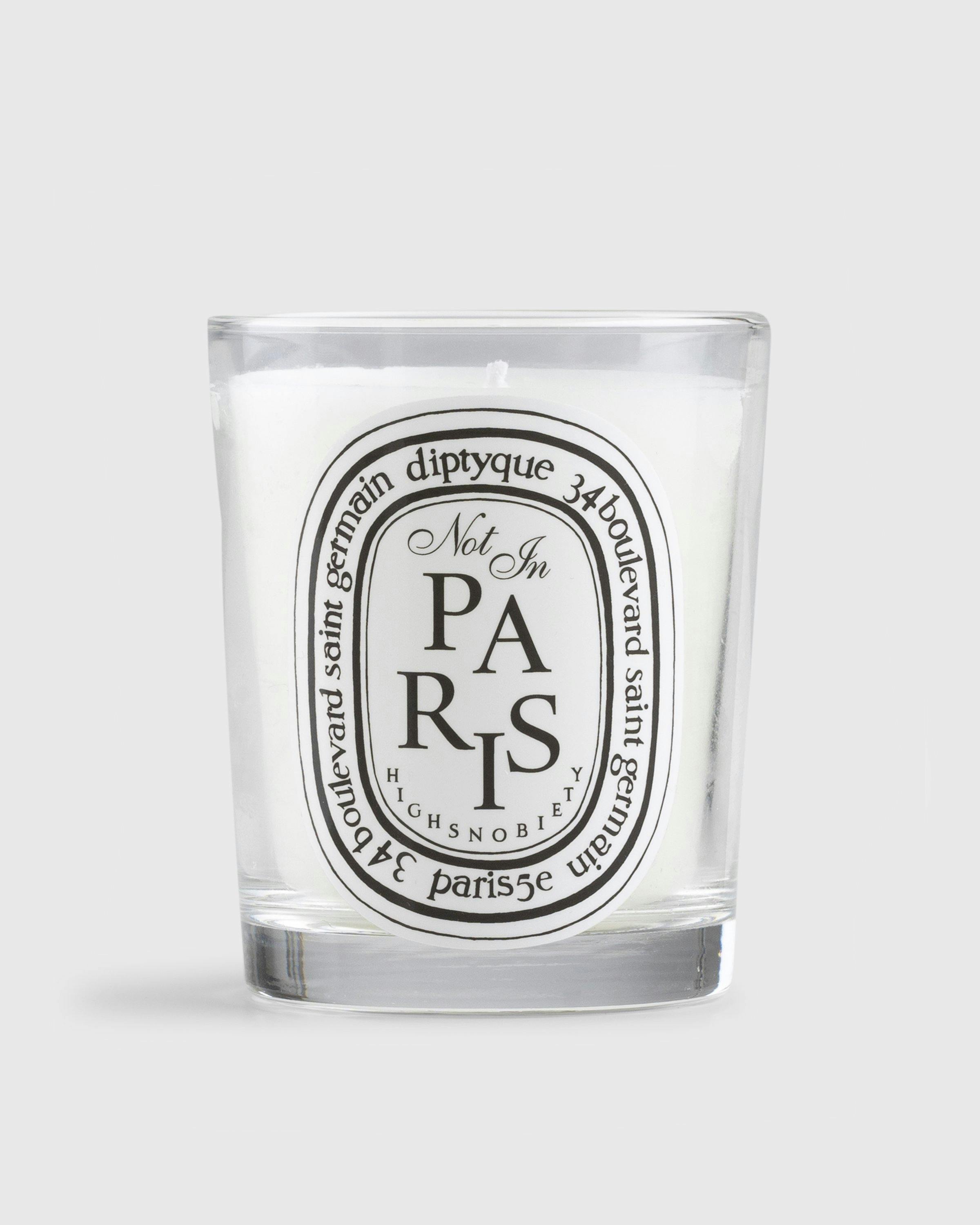 Diptyque x Highsnobiety - Not In Paris 4 Scented Candle White - Lifestyle - White - Image 1
