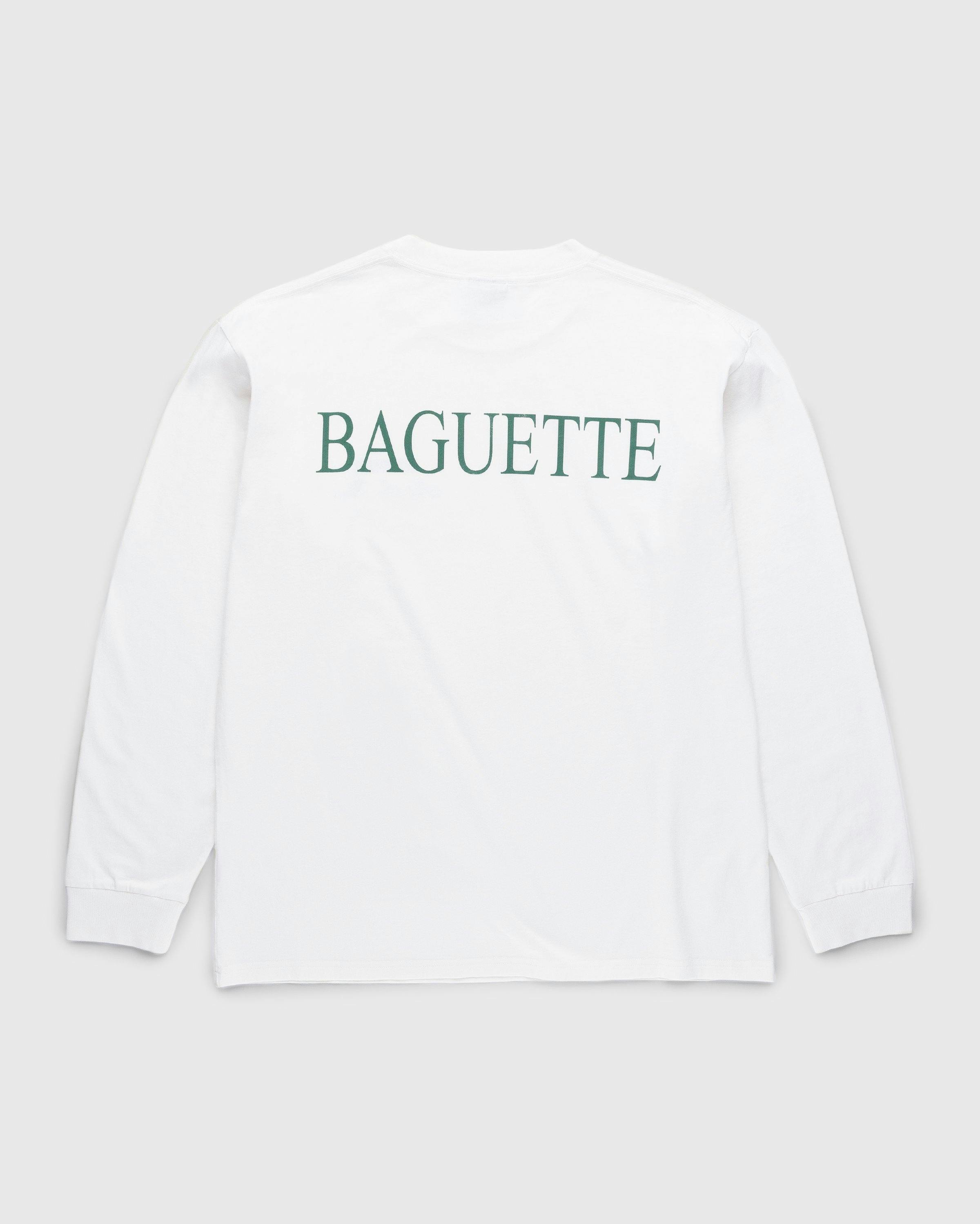 Highsnobiety - Not In Paris 4 Baguette Longsleeve White - Clothing - White - Image 1