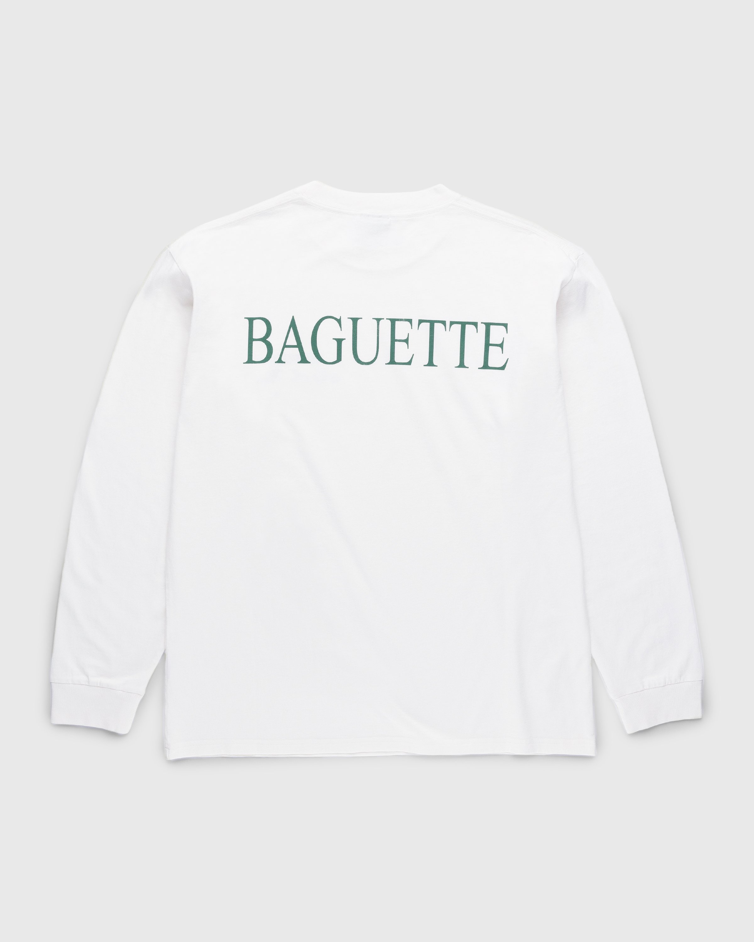 Highsnobiety - Not In Paris 4 Baguette Longsleeve White - Clothing - White - Image 1