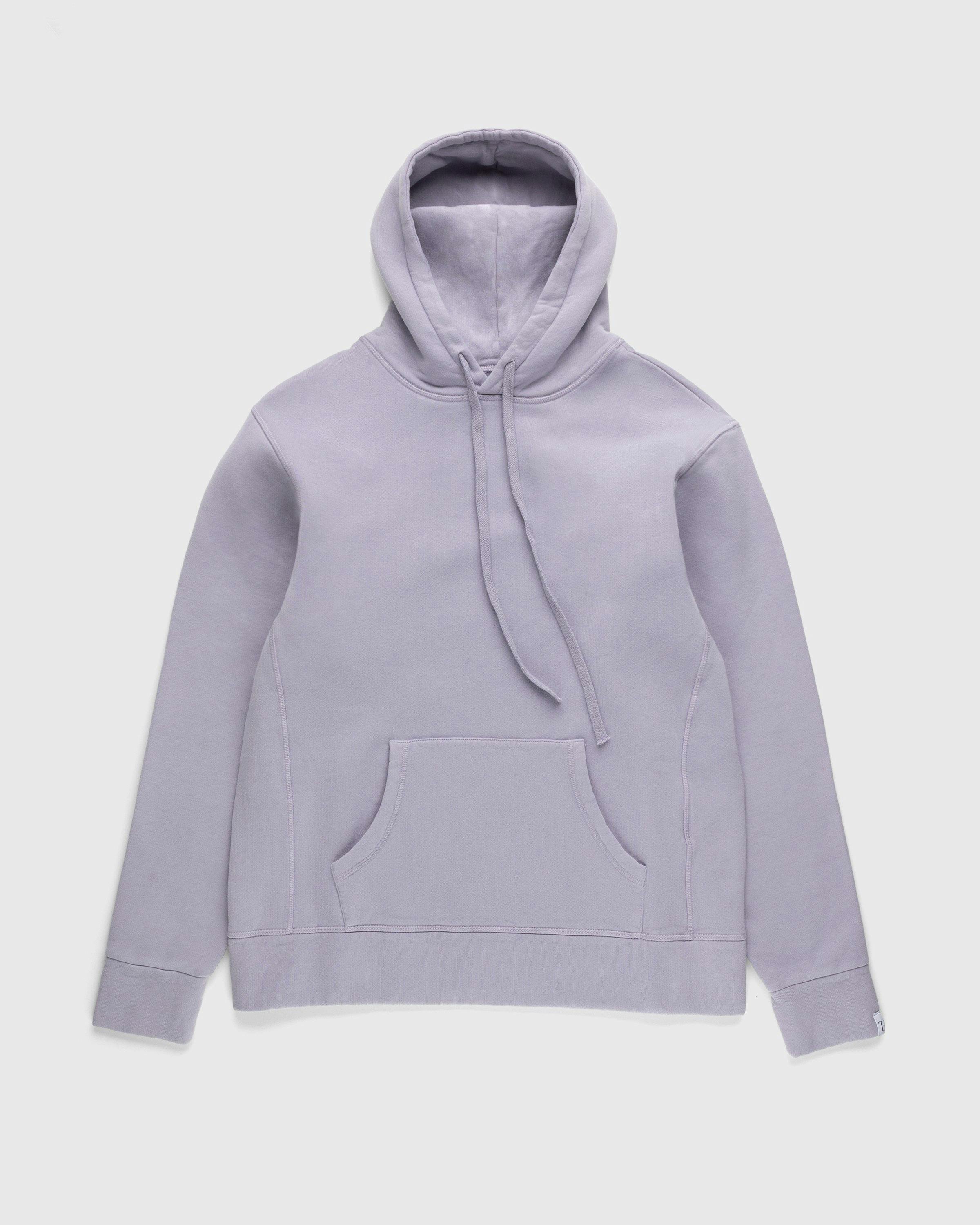 Winnie New York - Cotton Fleece Hoodie Lavender - Clothing - Purple - Image 1