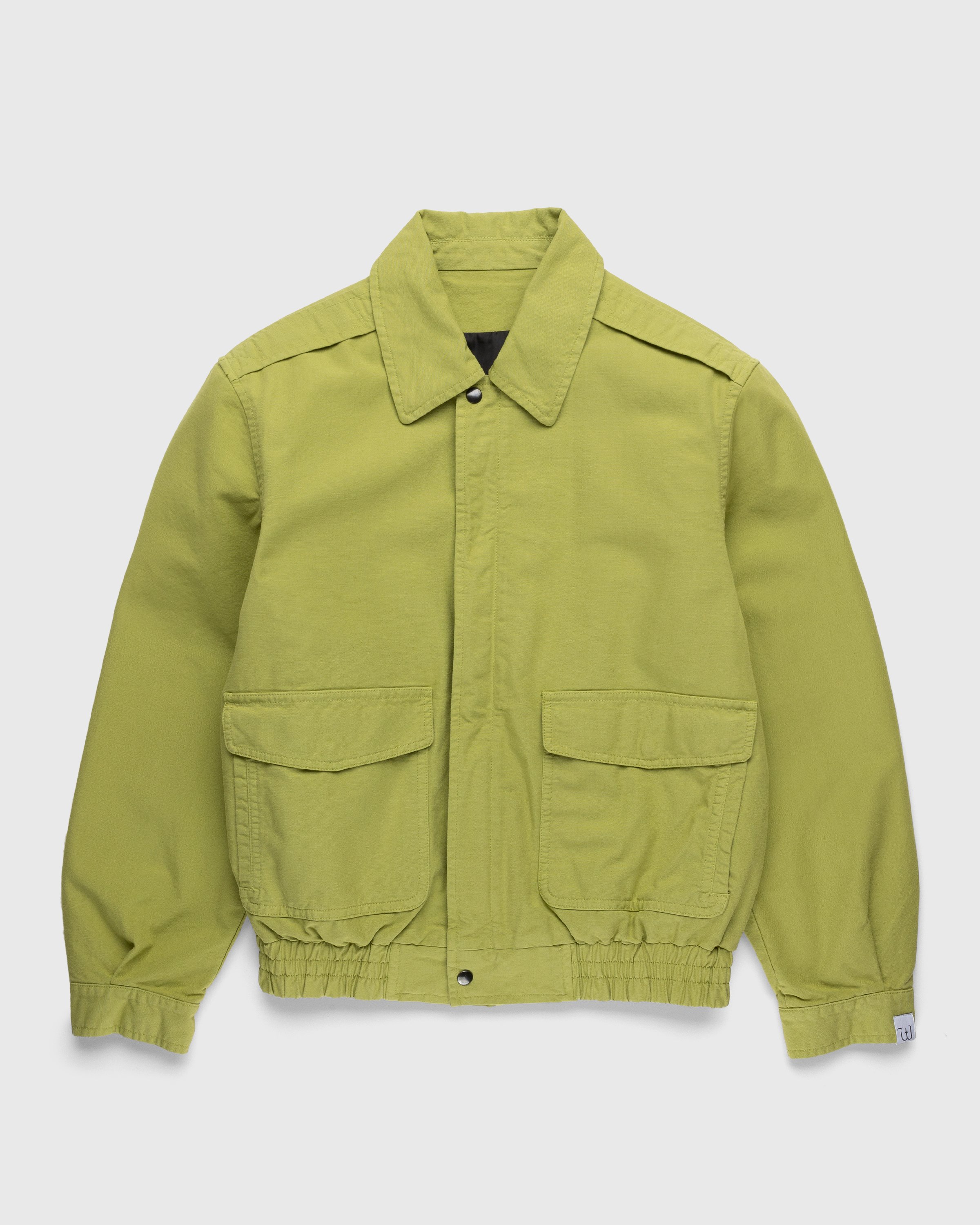 Winnie New York - Double Pocket Cotton Jacket Green - Clothing - Green - Image 1