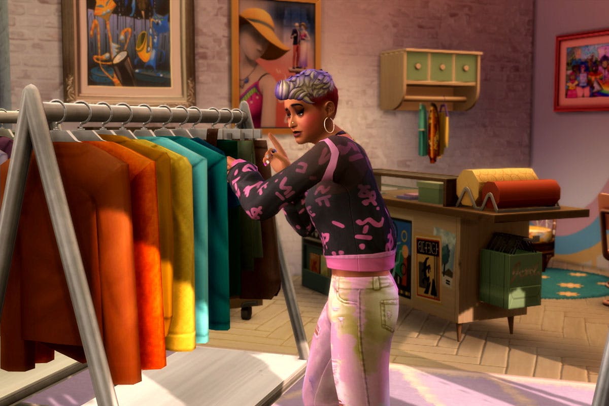 The Sims 4 Moschino Stuff