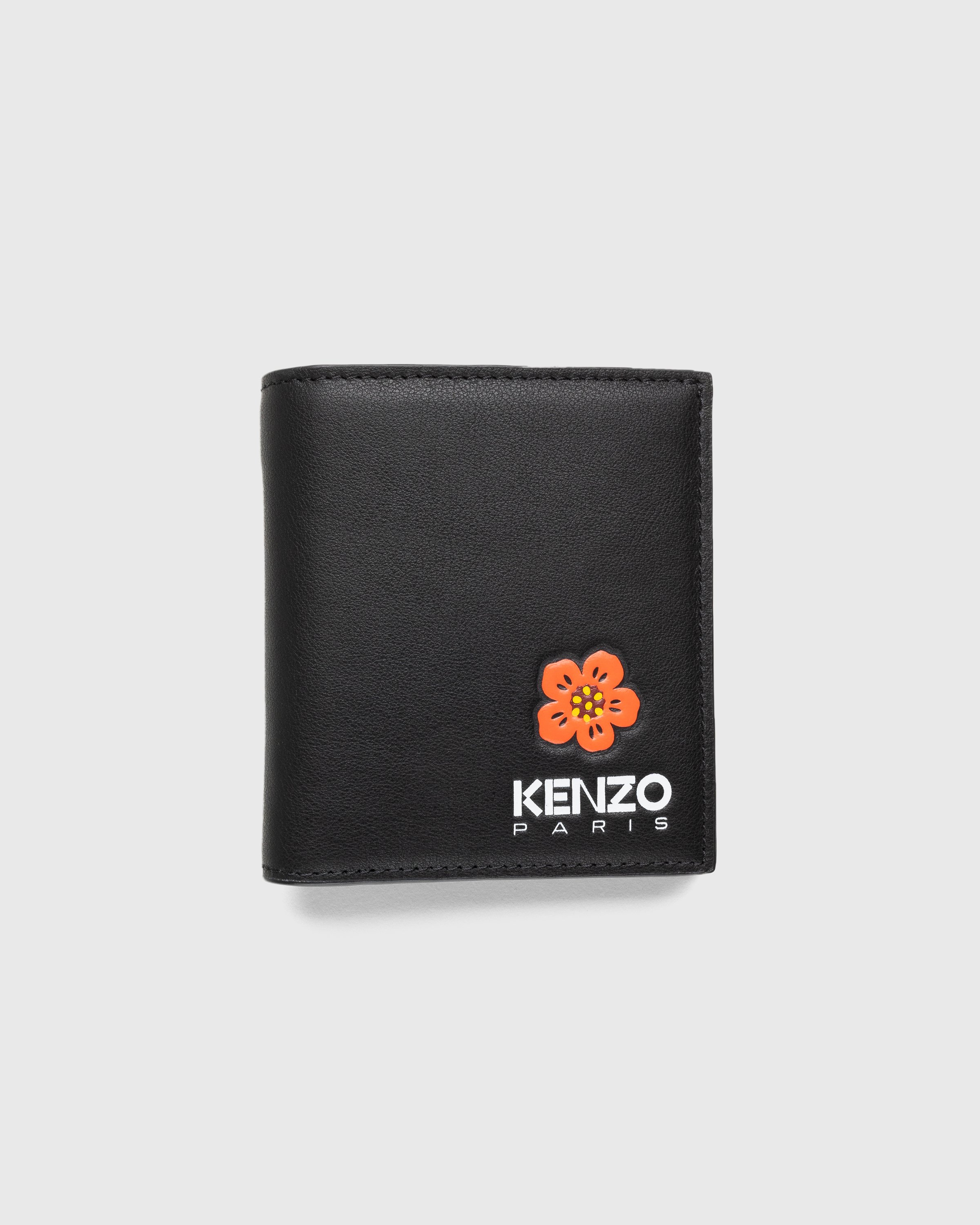 Kenzo - Crest Foldable Wallet Black - Accessories - Black - Image 1