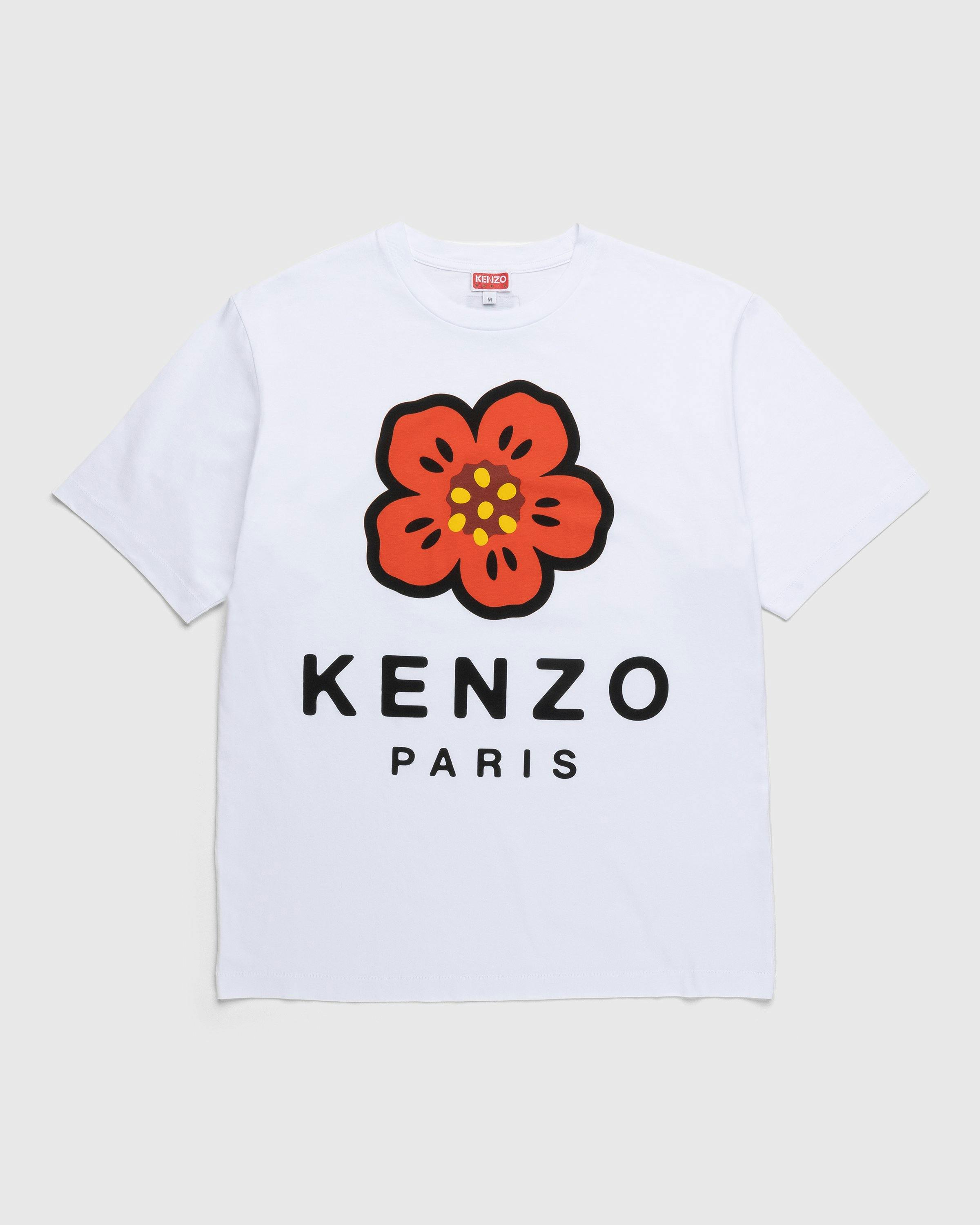 Kenzo - Boke Flower T-Shirt White - Clothing - White - Image 1