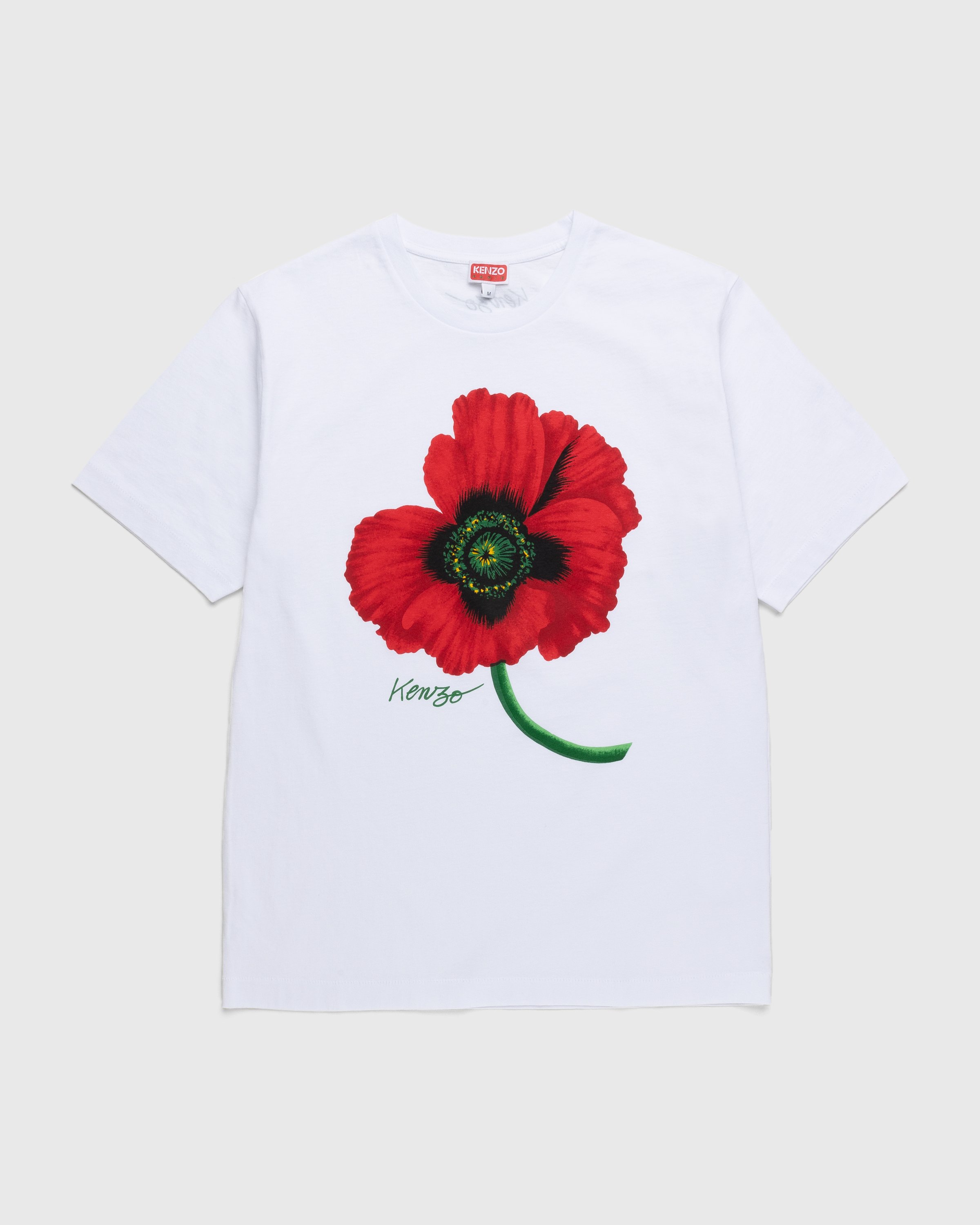 Kenzo - Poppy T-Shirt White - Clothing - White - Image 1