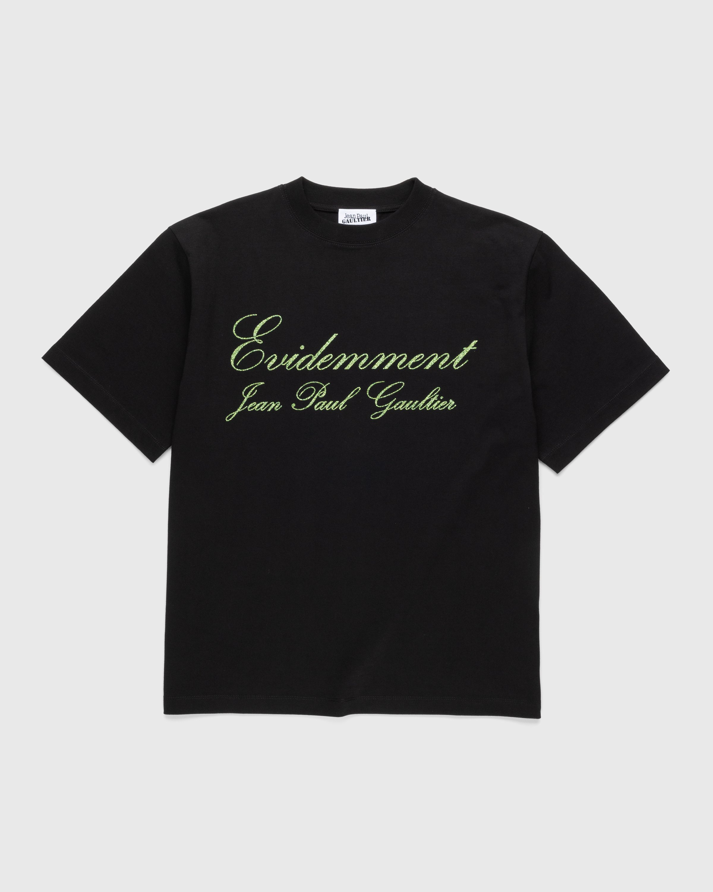 Jean Paul Gaultier - Évidemment T-Shirt Black - Clothing - Black - Image 1