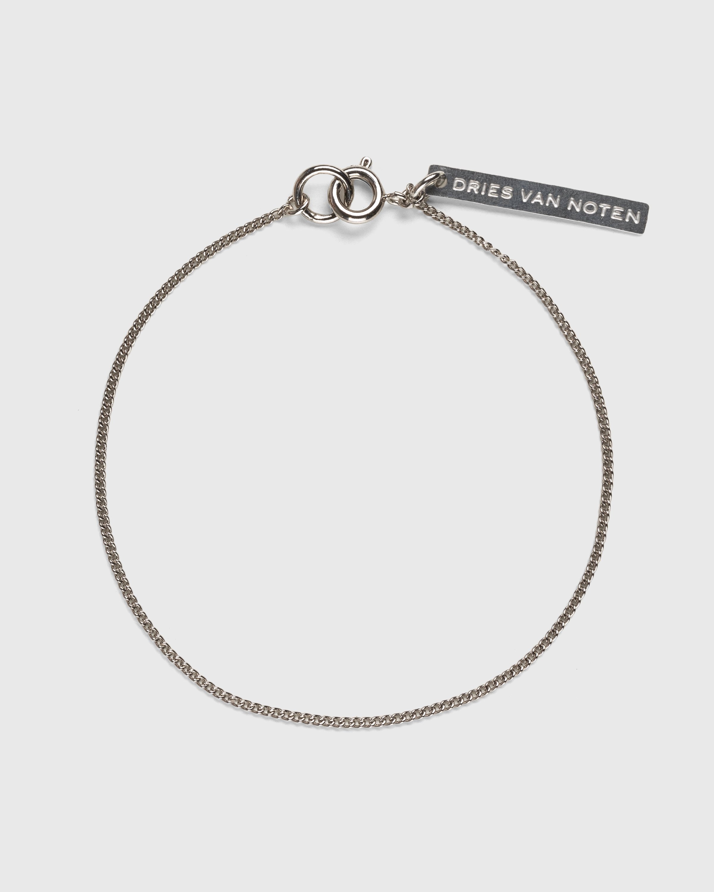 Dries van Noten - Logo Tag Bracelet Silver - Accessories - Silver - Image 1