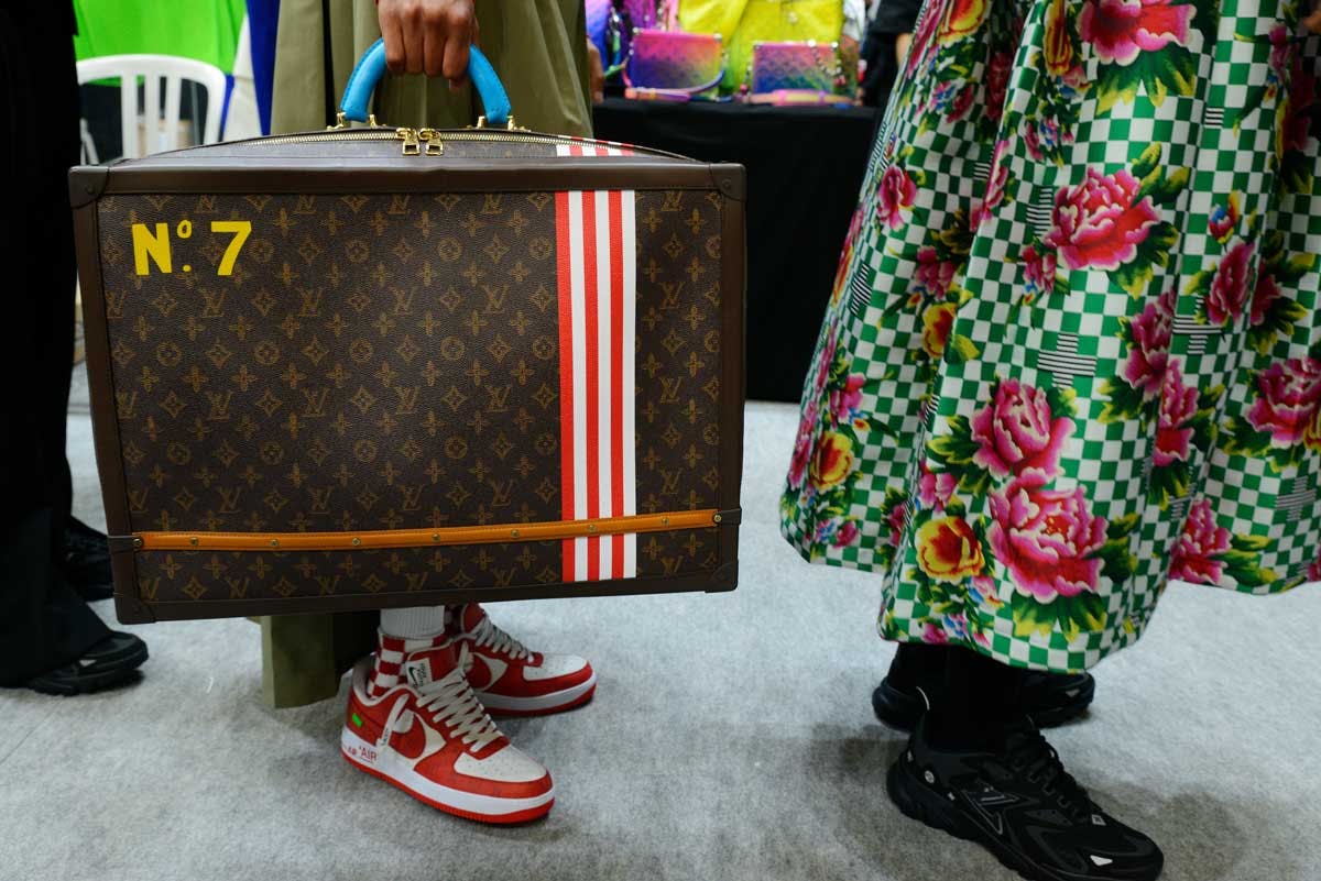 Louis Vuitton x Nike Air Force 1 $350,000 Auction