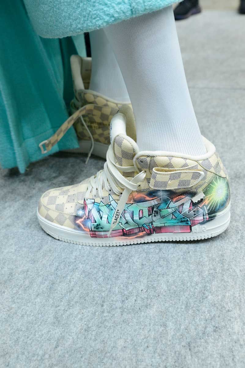 Louis Vuitton x Nike Air Force 1 Sneakers: First Look & Info