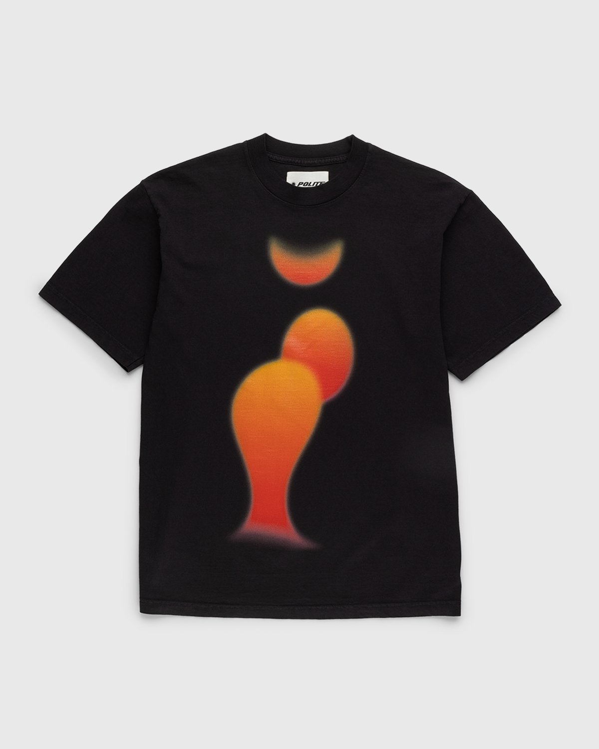 Polite Worldwide - Lava Lamp T-Shirt Black - Clothing - Black - Image 1